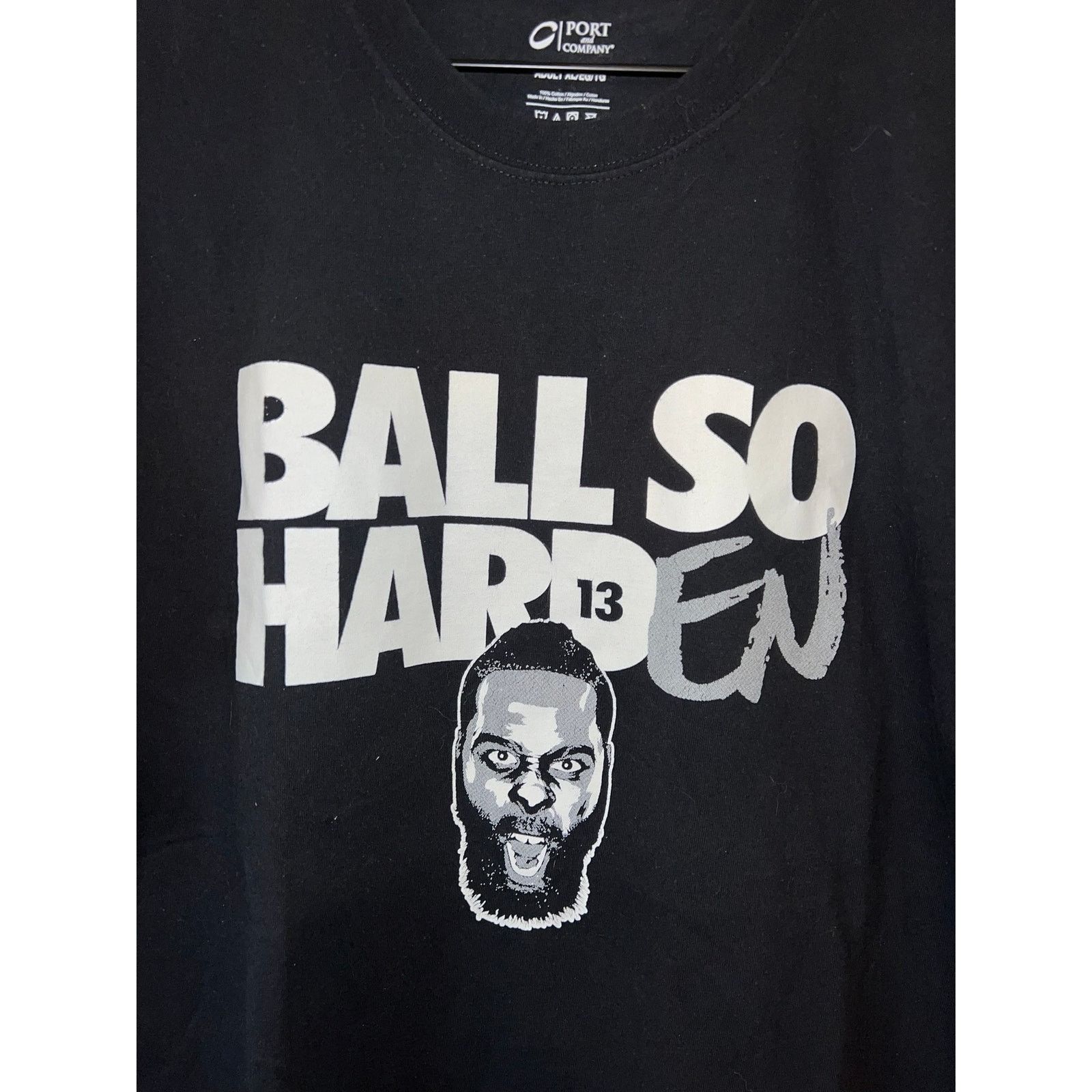 NBA James Harden Shirt NBA Ball So Hard Player Graphic Tee XL Size US XL / EU 56 / 4 - 2 Thumbnail