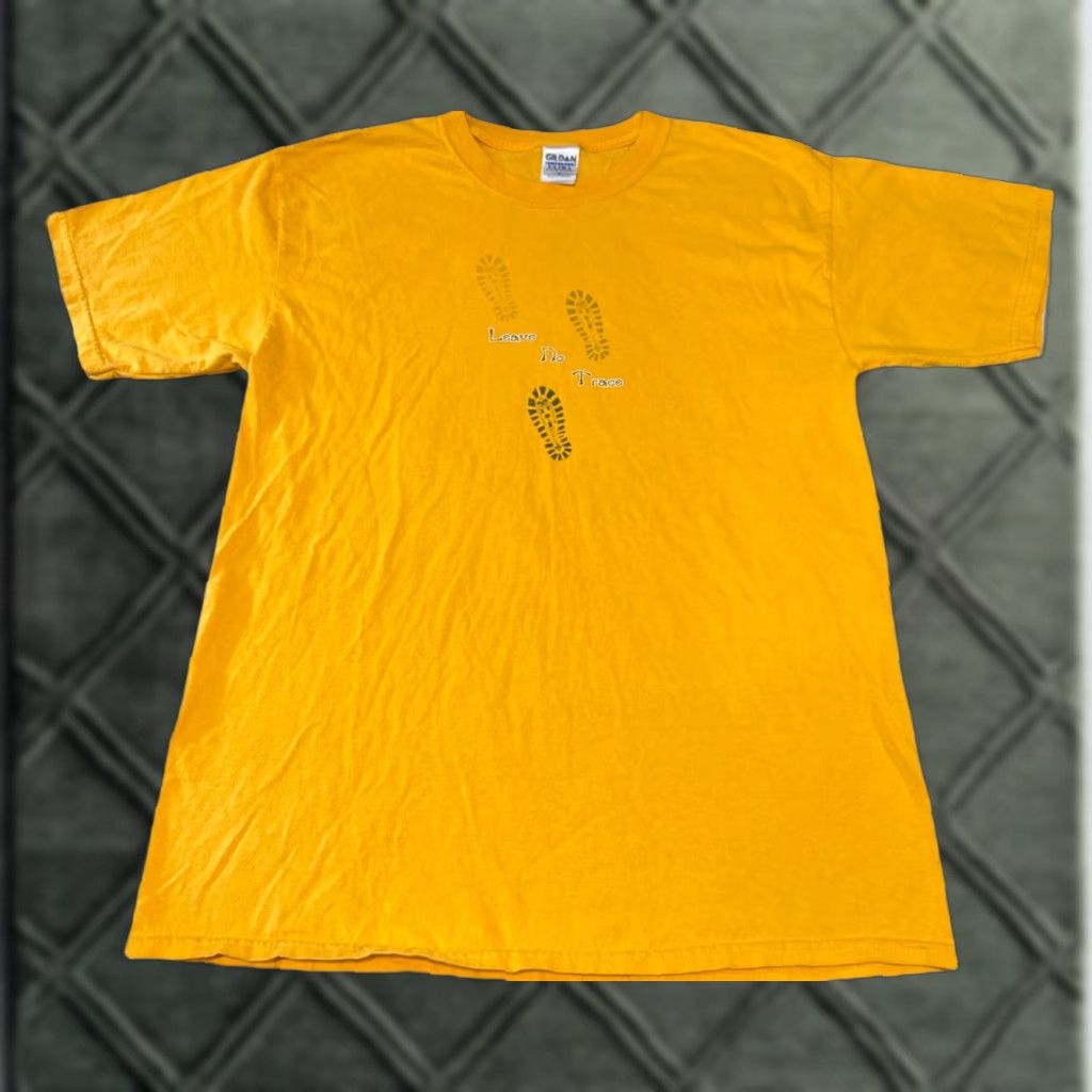 Vintage VINTAGE 2004 Leave No Trace Nature Conservation BSA Scouts Webelos T-Shirt Large Yellow Mens L Shirt Nature 2004 Boy Scouts Size US L / EU 52-54 / 3 - 1 Thumbnail