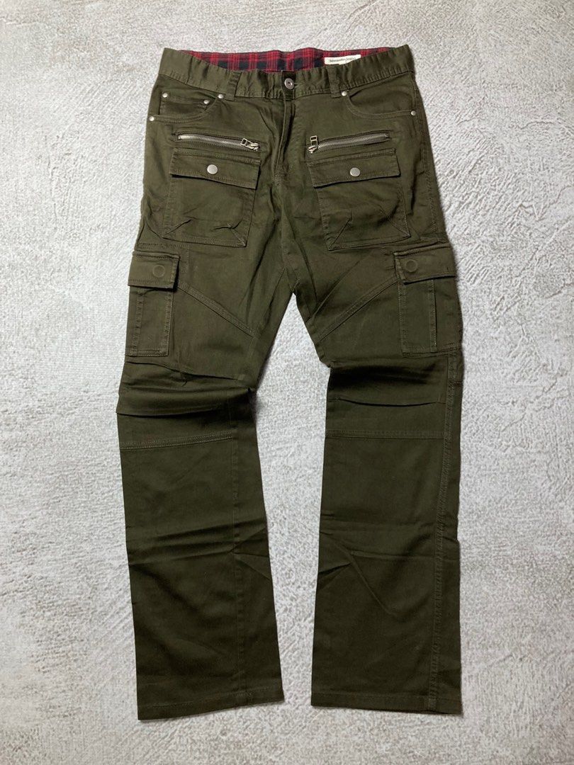 Beauty Beast × Hysteric Glamour × Japanese Brand 🎸 Flare🎸Semantic design bootcut cargo beautifull design Size US 30 / EU 46 - 1 Preview