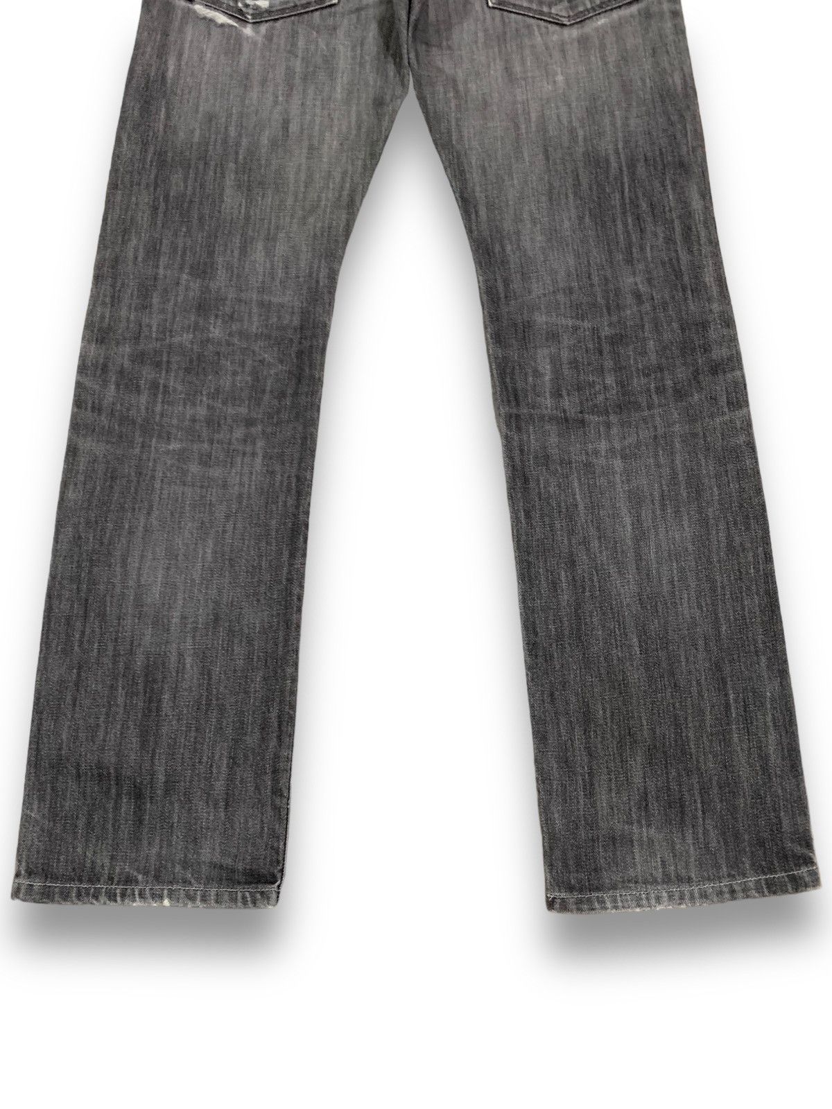 Levi's Vintage Clothing Vintage Y2K Levis Premium Slim Straight Ripped Grunge Jeans Size US 29 - 18 Thumbnail