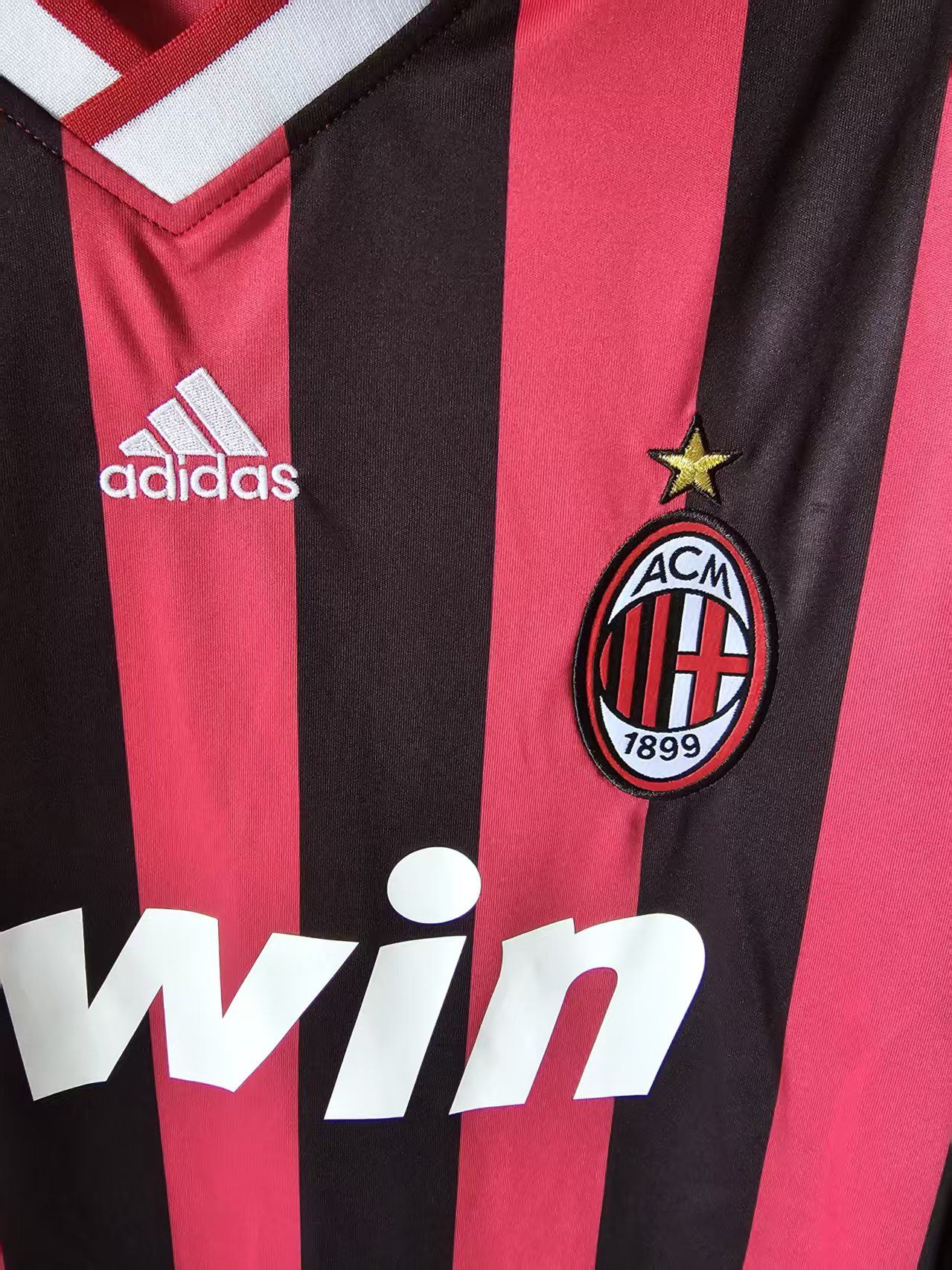 Other 2008 2009 AC Milan #23 David Beckham Jersey Size US S / EU 44-46 / 1 - 7 Thumbnail