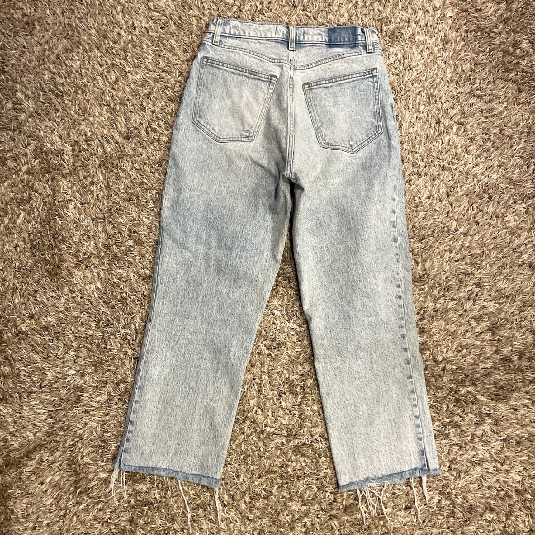 Abercrombie & Fitch VINTAGE Abercrombie & Fitch The 90’s Straight Ultra High Rise Curve Love Jean Casual Women 28 Jeans Size 28" / US 6 / IT 42 - 2 Thumbnail