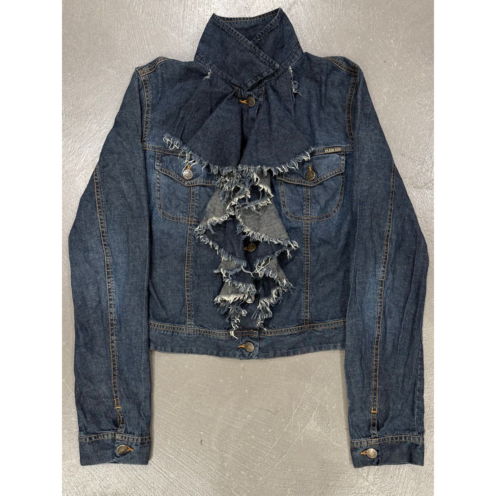 plein sud 2000s Plein Sud denim jacket Size S / US 4 / IT 40 - 1 Thumbnail