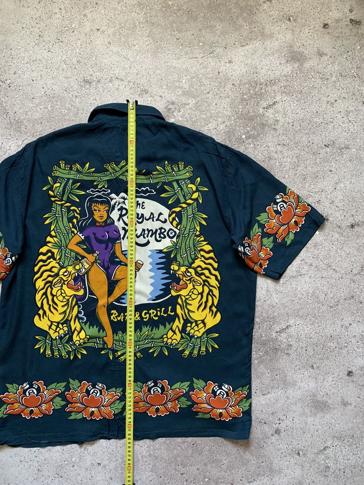 Mambo × Vintage Vintage Rare Mambo Loud Shirt Head Girlskeleton Hawaii Size US M / EU 48-50 / 2 - 10 Thumbnail