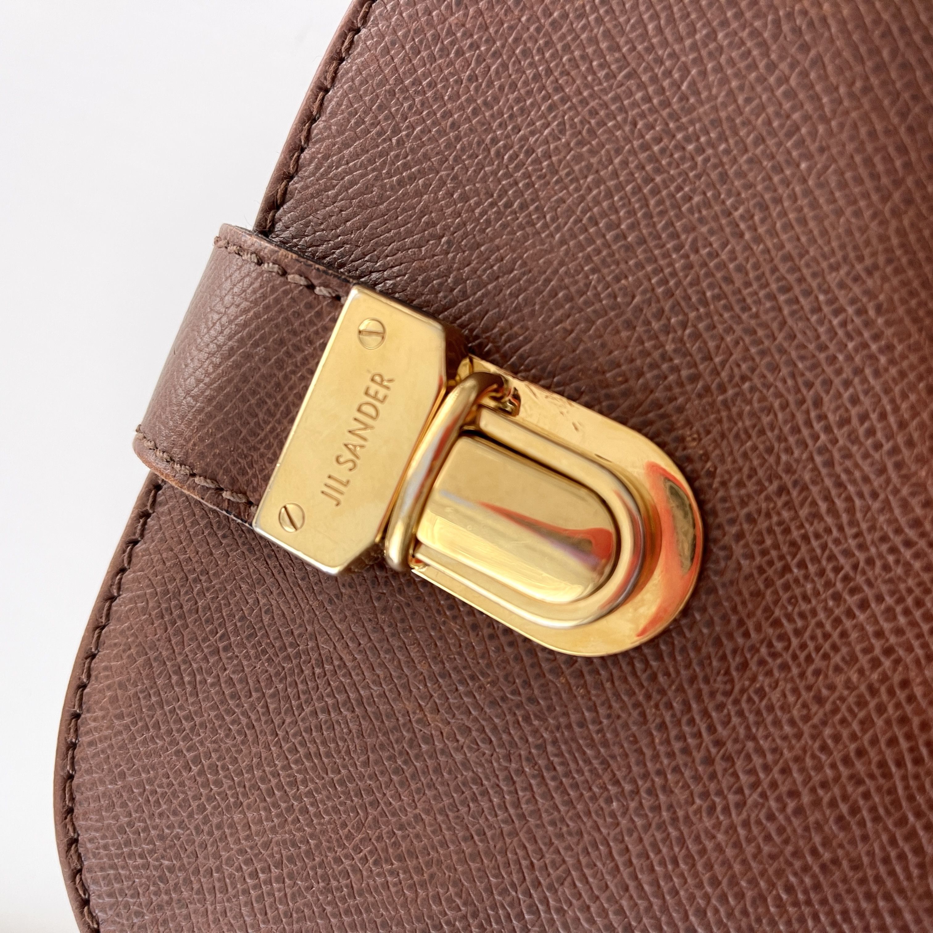 Jil Sander JIL SANDER Brown leather crossbody Bag Size ONE SIZE - 3 Thumbnail