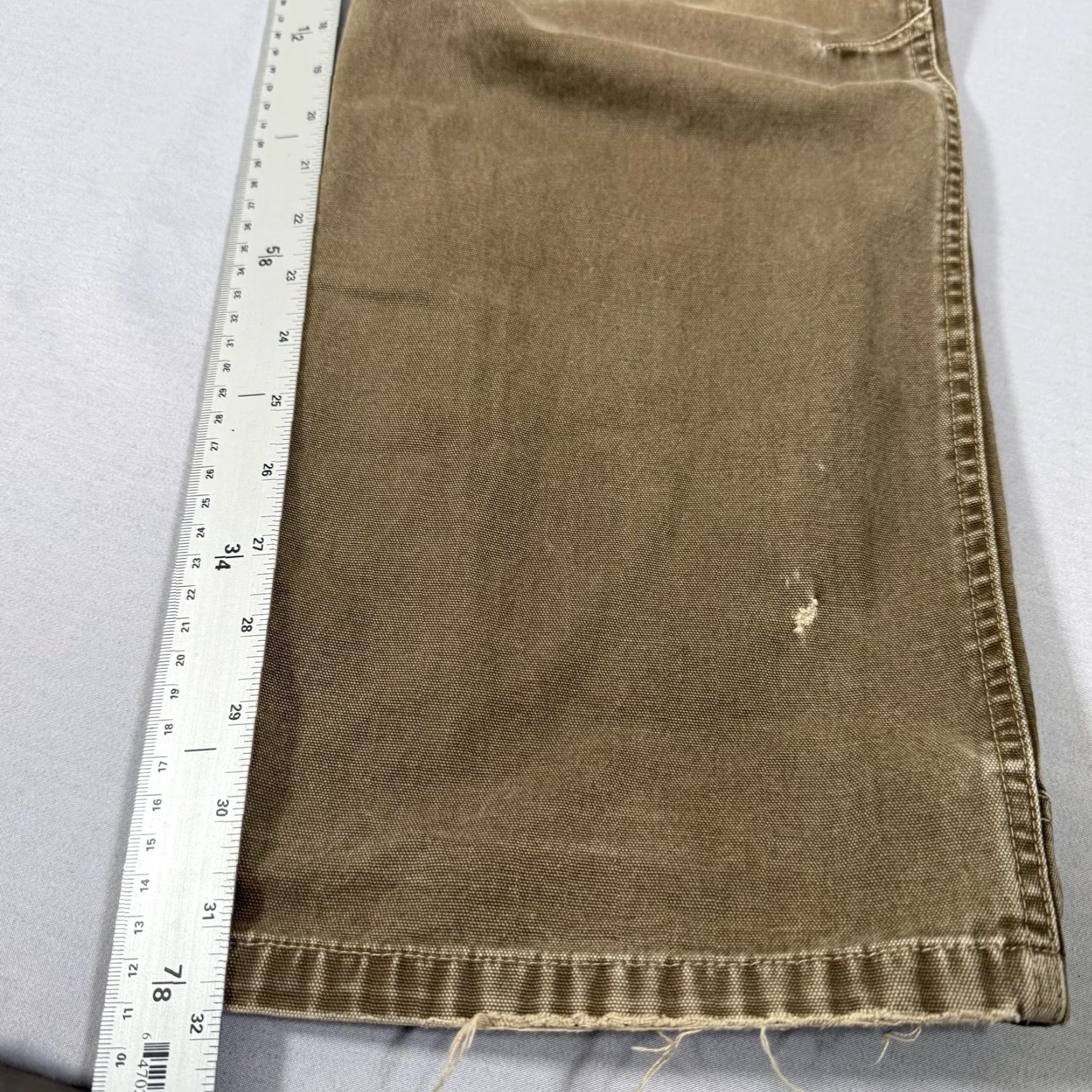 Doublet VINTAGE Kuhl The Lawless Pants Men 38x32 Brown Canvas Work Carpenter Stretch 5-Pocket Denim Style Regular Straight Mens Size US 38 / EU 54 - 7 Thumbnail