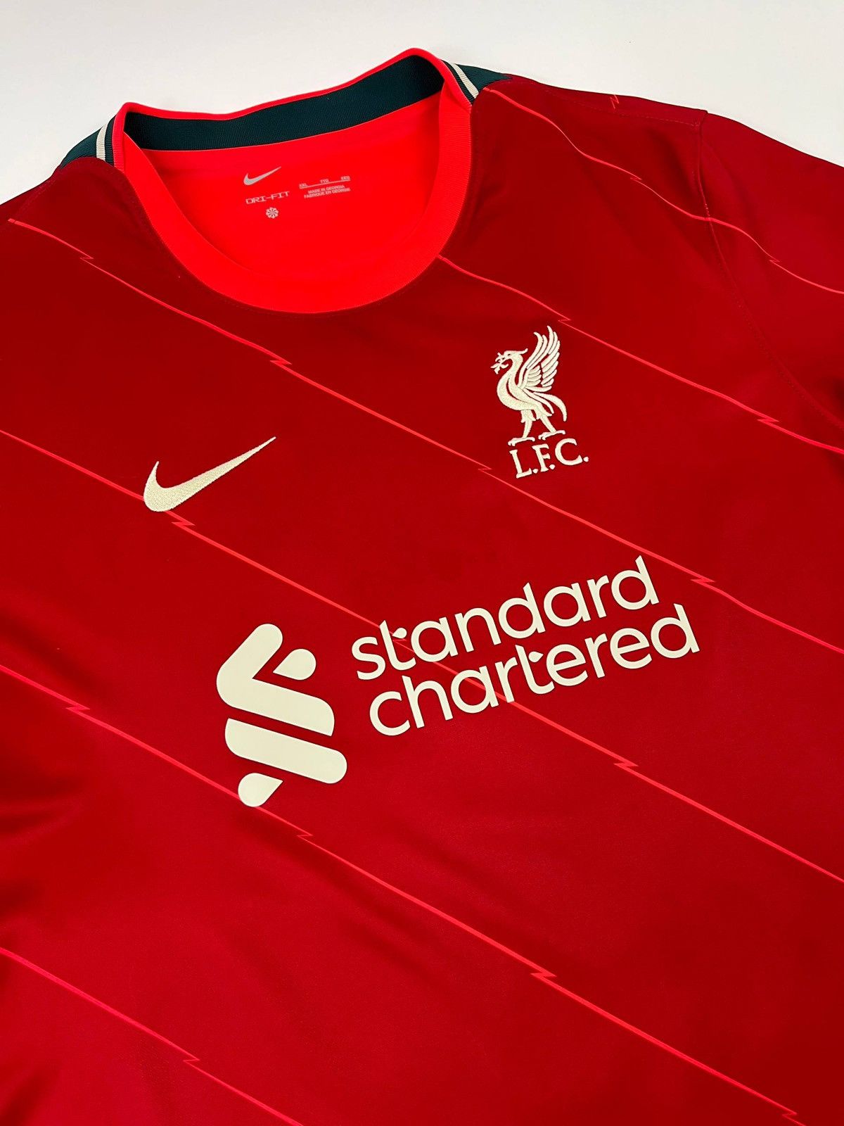 Nike Liverpool FC Jersey 2021-22 Nike Home ShirtXXL PremierLeague Size US XXL / EU 58 / 5 - 2 Thumbnail