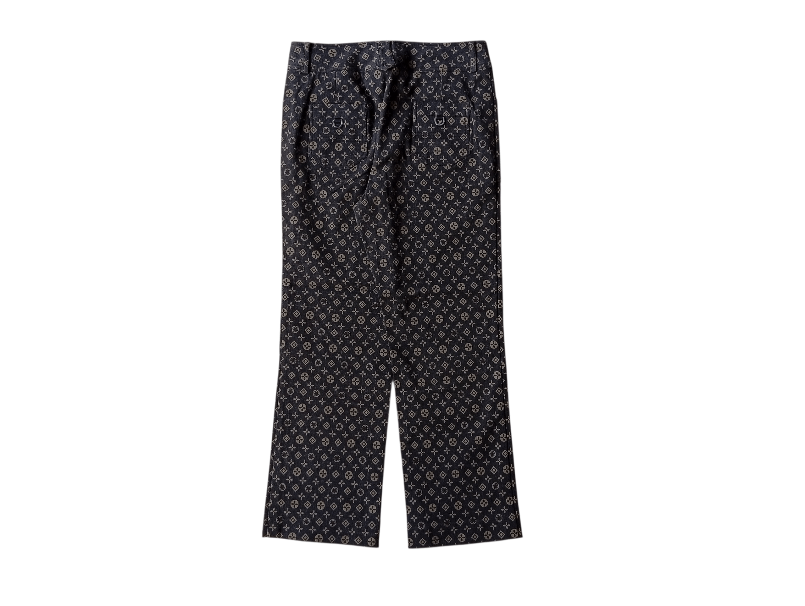 Japanese Brand Verche golf monogram stretch pants Size 28" / US 6 / IT 42 - 4 Thumbnail