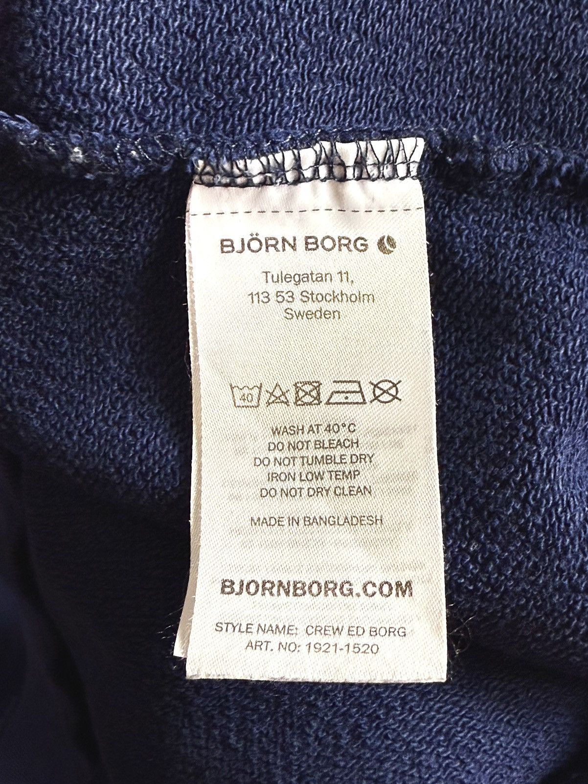 Bjorn Borg Bjorn Borg College Sweatshirt Crewneck Size US L / EU 52-54 / 3 - 10 Thumbnail