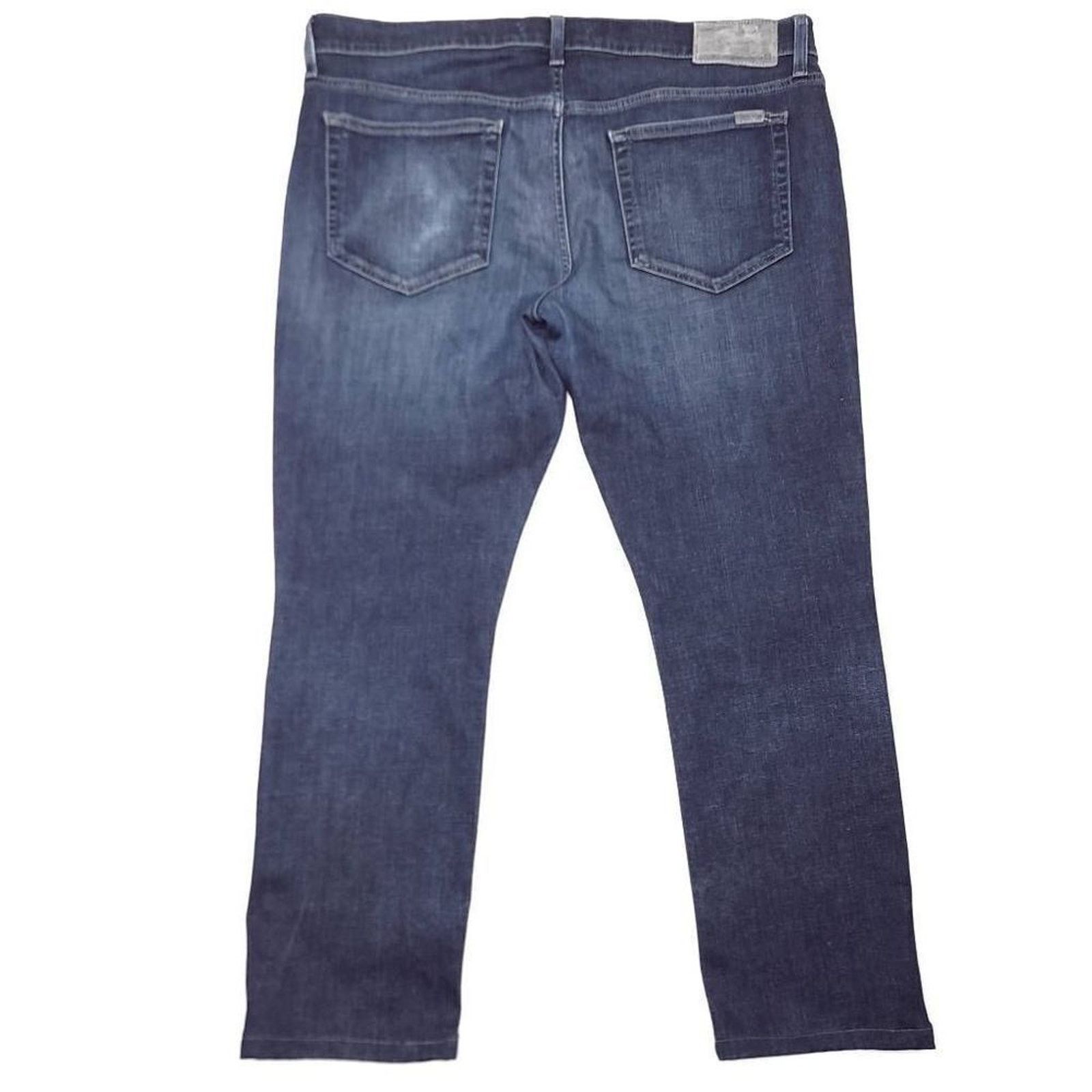 Joe's Joes Jeans Slim Fit Mens 36x28 Blue Dark Wash Denim Mid Rise Size US 36 / EU 52 - 7 Thumbnail