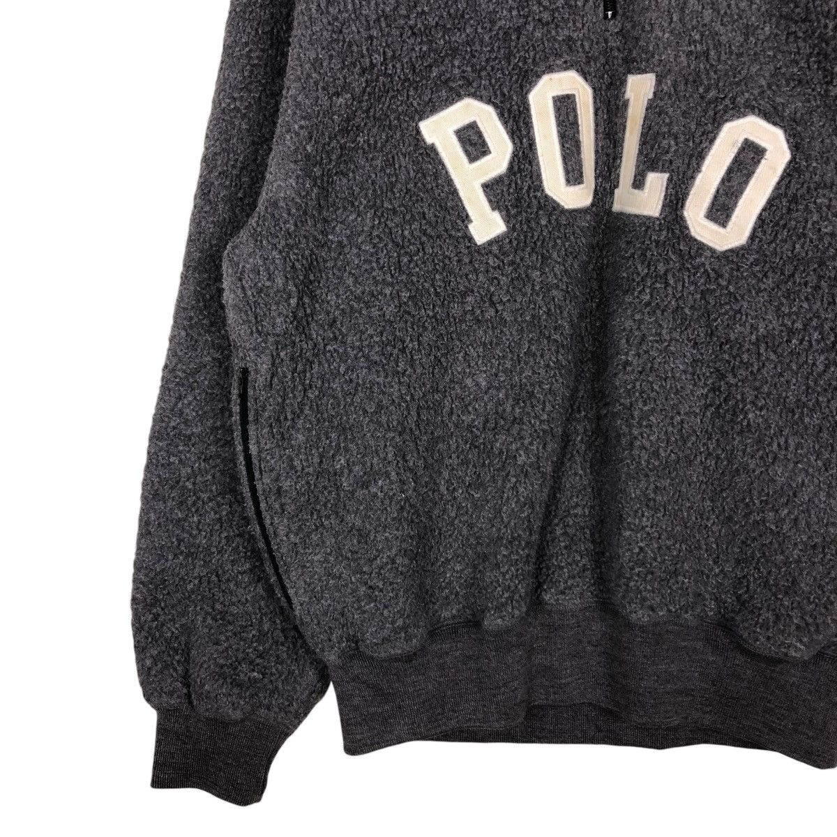 Polo Ralph Lauren VINTAGE FLEECE HALF ZIPPER POLO SPORT RALPH LAUREN SPELLOUT Size US M / EU 48-50 / 2 - 6 Thumbnail