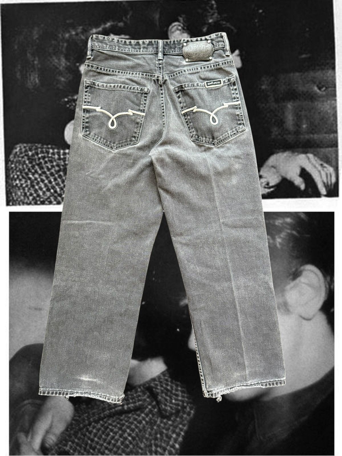 Ecko Unltd. Eclo Unltd Dark Grey Wash Jeans Size US 30 / EU 46 - 4 Thumbnail