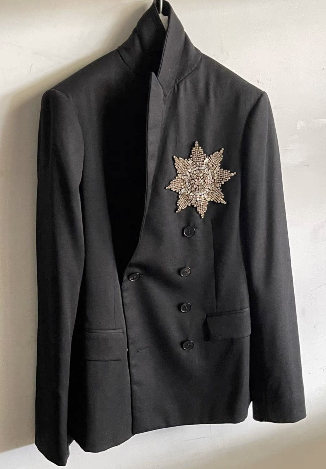 Alexander McQueen Alexander McQueen｜McQueen diamond suit Size 44S - 1 Thumbnail
