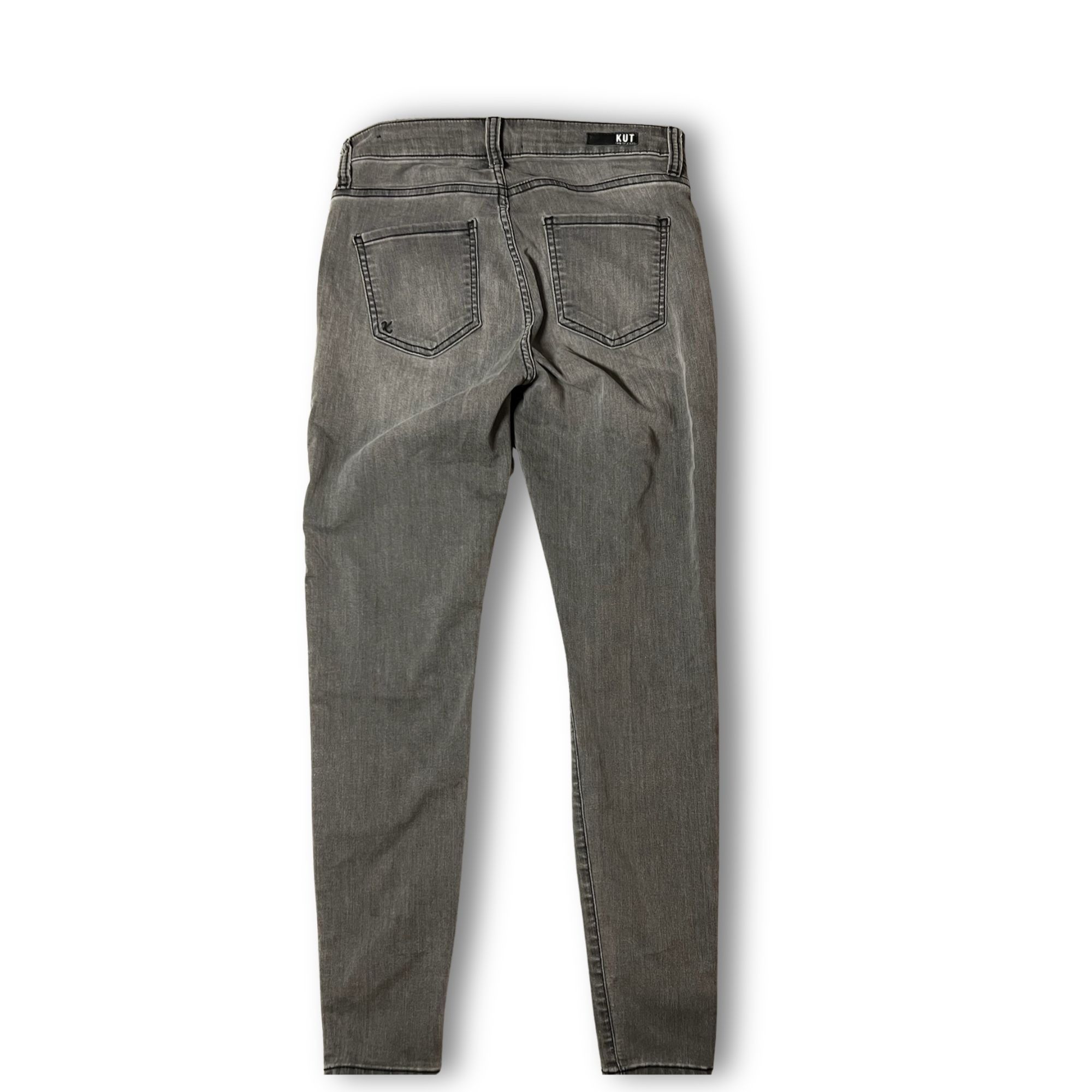 Other Kut From The Kloth High-Rise Ankle Skinny Jeans Size 2 Gray Size 26" / US 2 / IT 38 - 3 Thumbnail