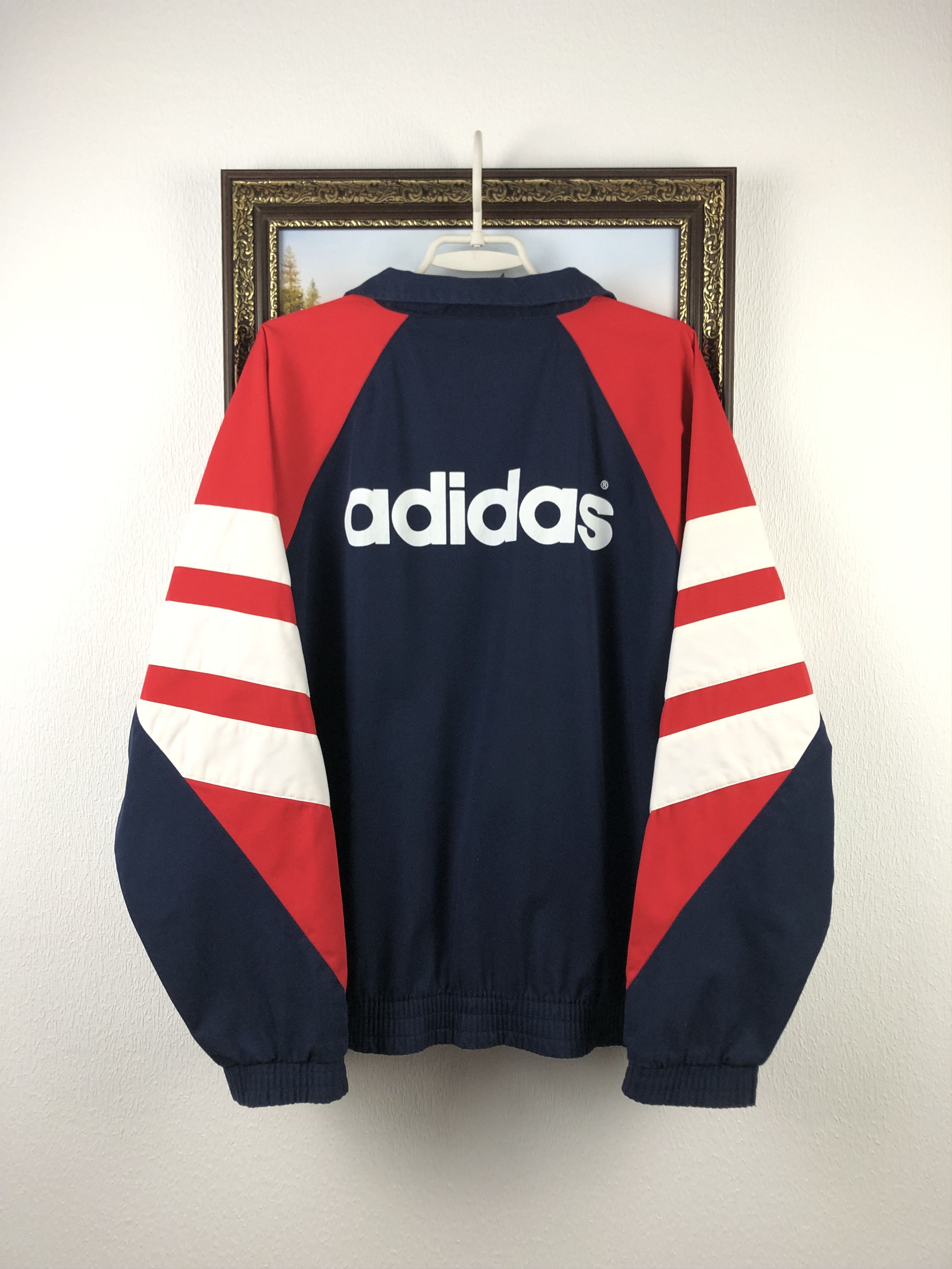 Adidas Vintage Arsenal Jacket Soccer Sweatshirt Adidas Gunners Size US L / EU 52-54 / 3 - 13 Thumbnail