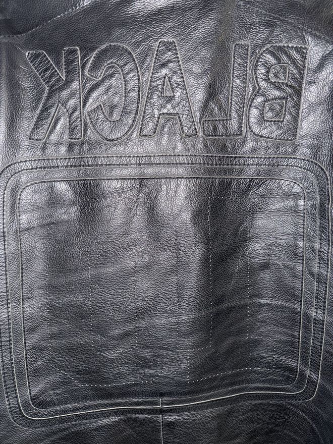 Maison Margiela Leather Cafe Racer Jacket Size US L / EU 52-54 / 3 - 8 Thumbnail