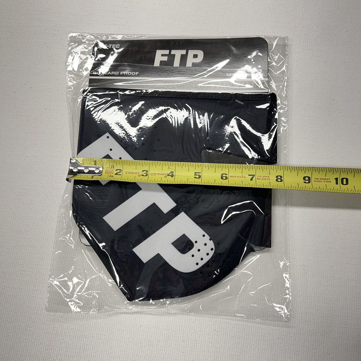 Fuck The Population NEW FTP Mask Neoprene Logo Black Ski Winter Face F-Tec Size ONE SIZE - 7 Thumbnail