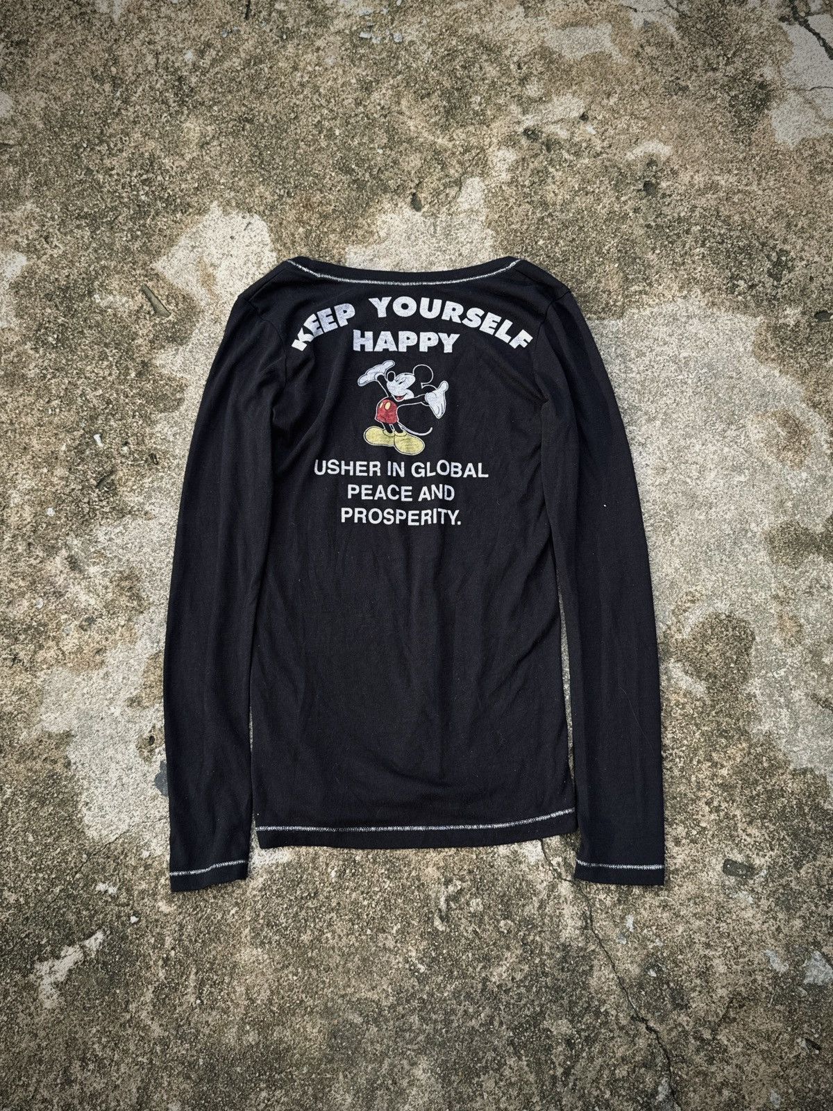 Hysteric Glamour Gothic Witty Pitty Disney Poem Long Sleeve Size US S / EU 44-46 / 1 - 1 Thumbnail