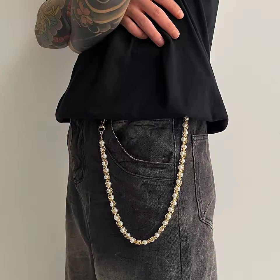 Japanese Brand Pearl Belt Chain Size ONE SIZE - 2 Thumbnail