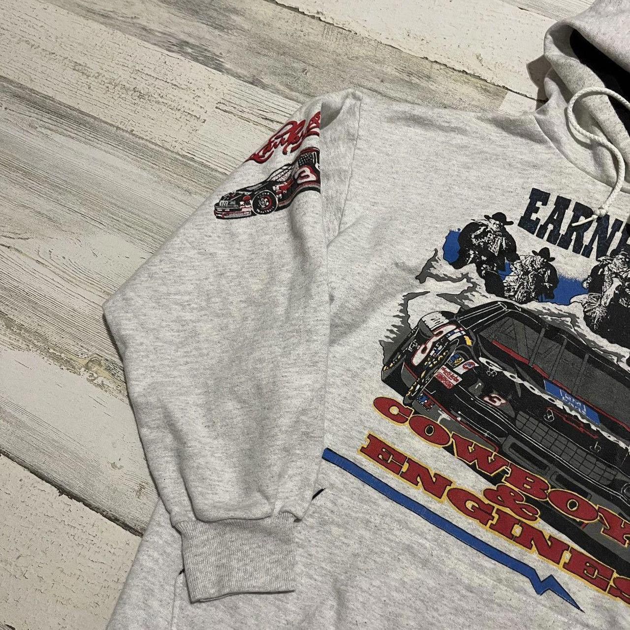 NASCAR Vintage NASCAR Dale Earnhardt Racing Double Sided Hoodie S Size US S / EU 44-46 / 1 - 5 Thumbnail