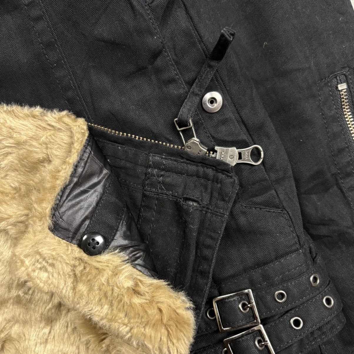 Le Grande Bleu (L.G.B.) Nicole club for men full trim fur interior bikers jacket Size US M / EU 48-50 / 2 - 9 Thumbnail
