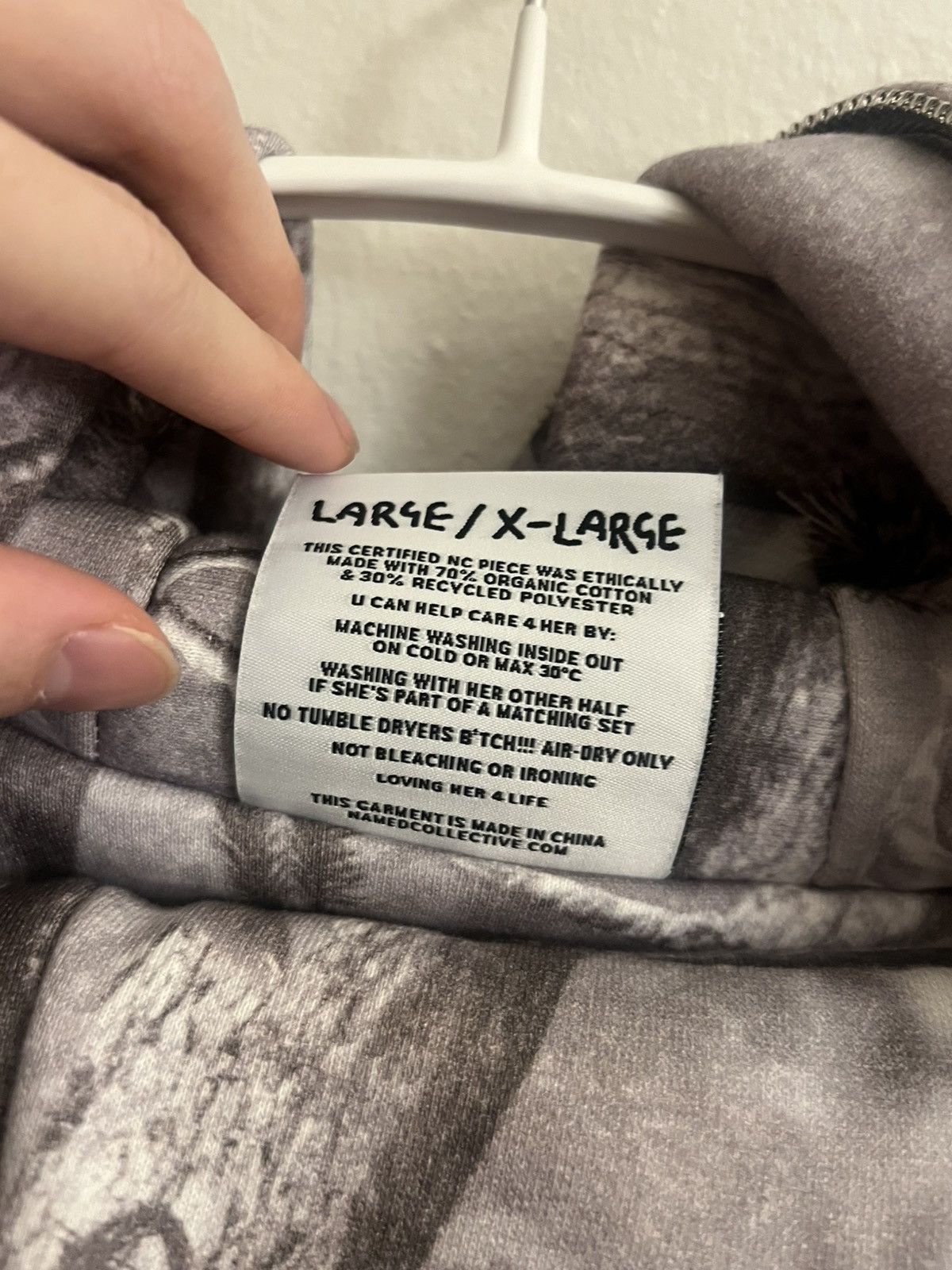 Named Collective Named Collective Forbidden Hoodie & Sweatpants Set L/XL Size L / US 10 / IT 46 - 7 Thumbnail