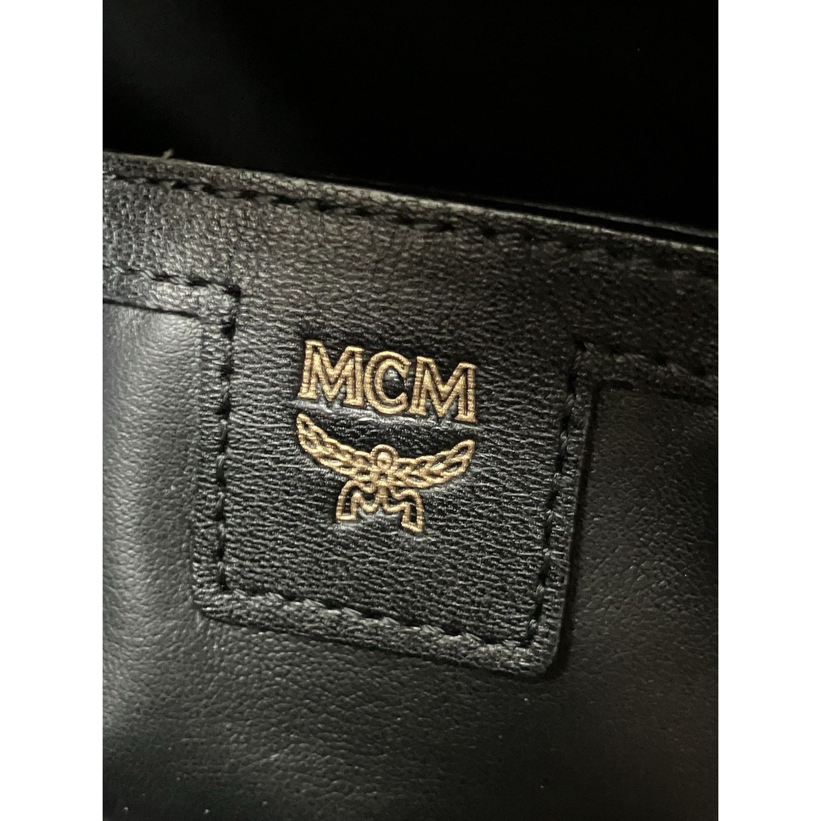 MCM MCM Cognac Stark " M " Studded Backpack | GREAT CONDITION! Size ONE SIZE - 20 Thumbnail