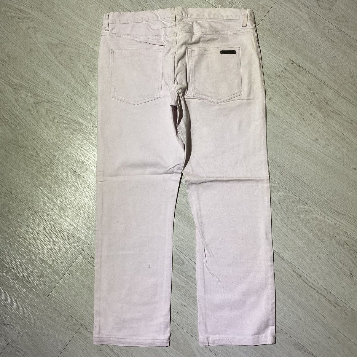 Designer × Givenchy Givenchy Light Pink Slim Jeans Size US 33 - 1 Thumbnail
