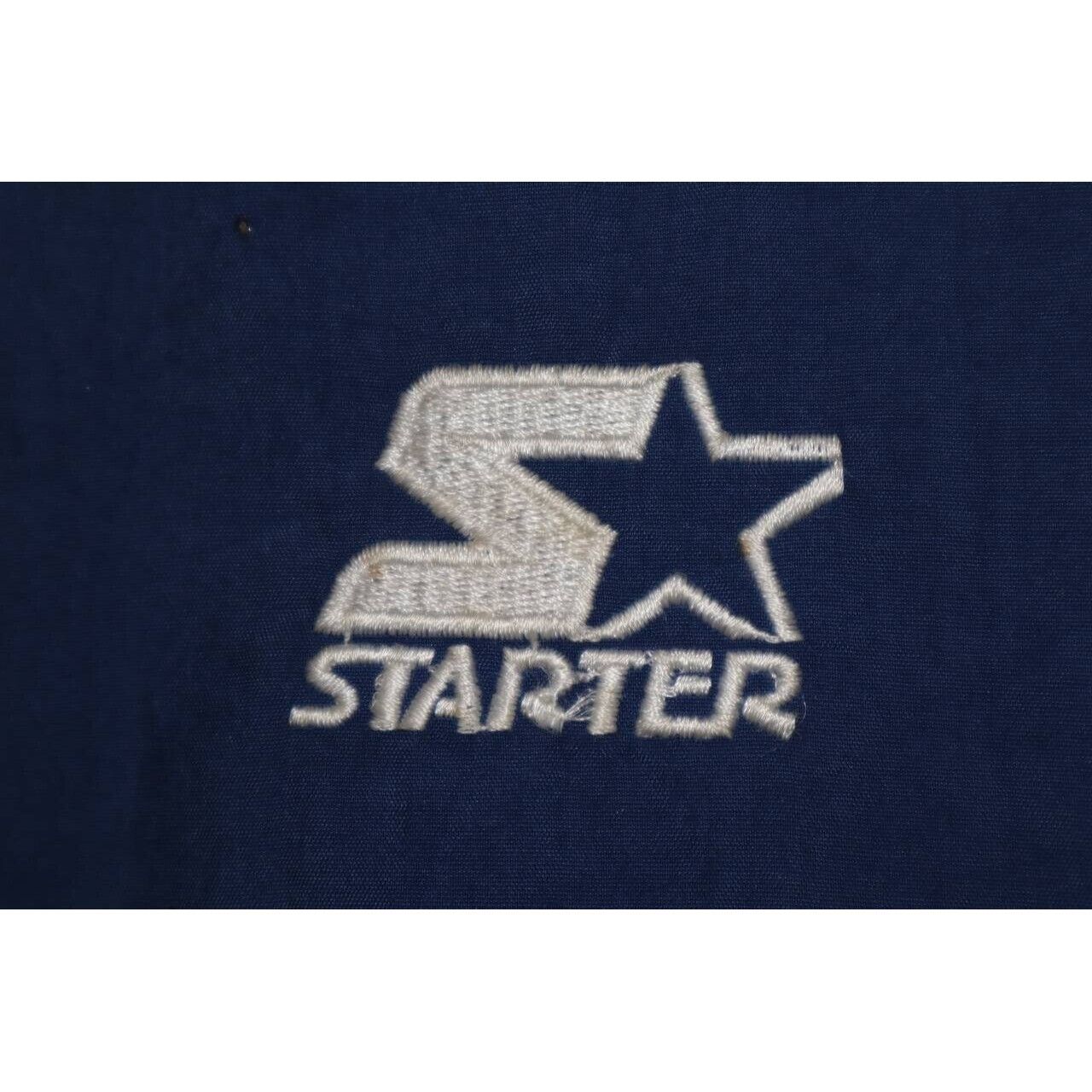 Starter Vintage 90s Starter Notre Dame Fighting Irish Hooded Sz L Size US L / EU 52-54 / 3 - 7 Thumbnail
