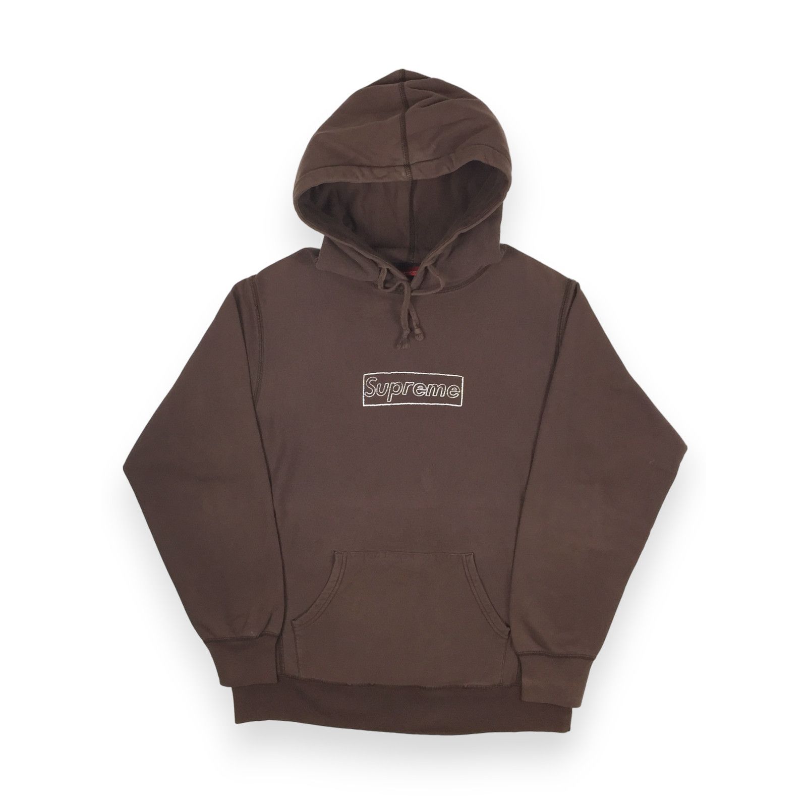Supreme 2011 Supreme KAWS Brown Box Logo Hoodie Size US M / EU 48-50 / 2 - 1 Thumbnail