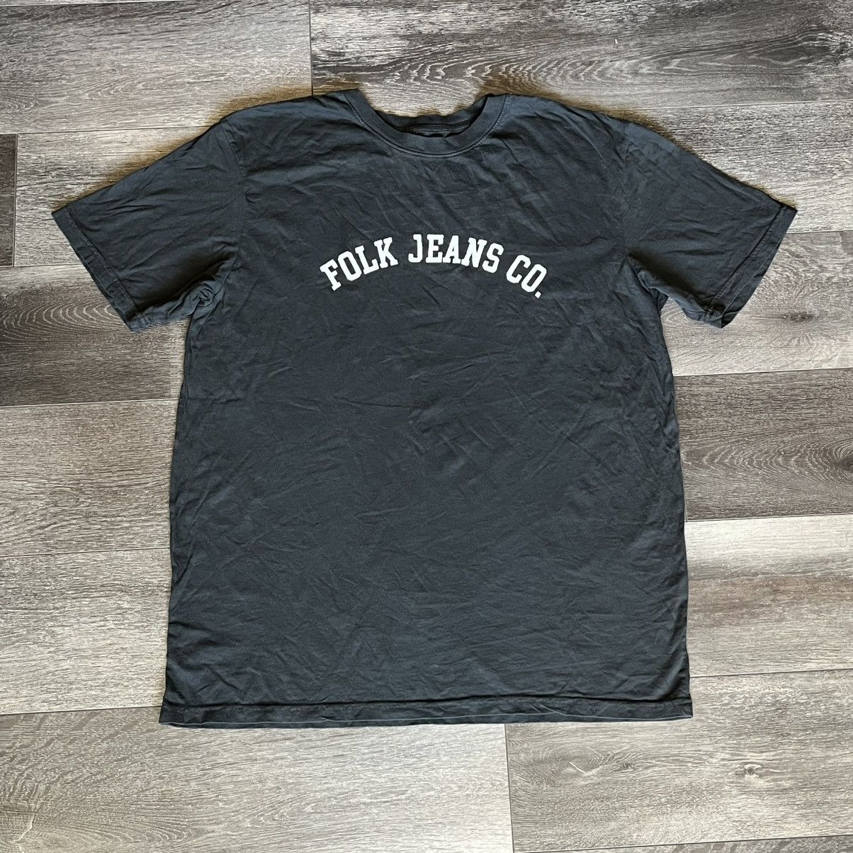 Kentucky Boy Tyler New Vintage Style Kentucky Boy Tyler Folk Jeans Co. Logo Tee Size US L / EU 52-54 / 3 - 1 Thumbnail