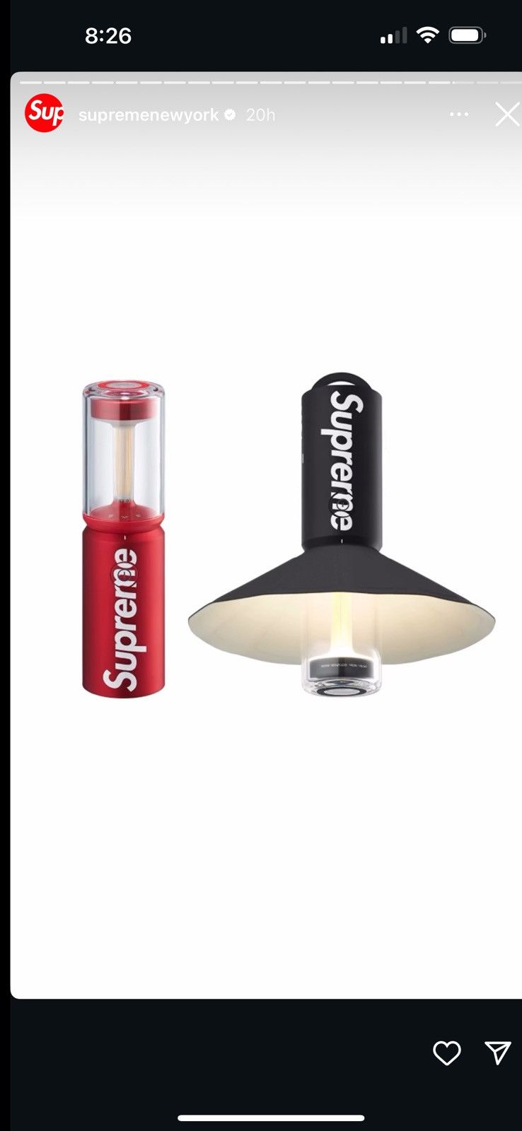 Supreme®/HOTO Camp Light/Flashlight