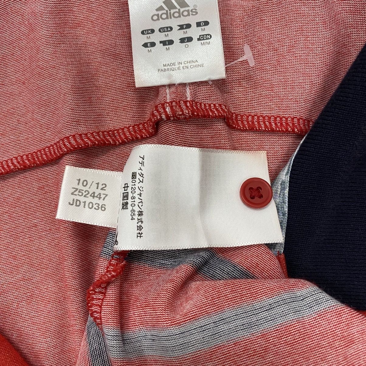 Adidas Adidas striped polo Size US M / EU 48-50 / 2 - 6 Thumbnail