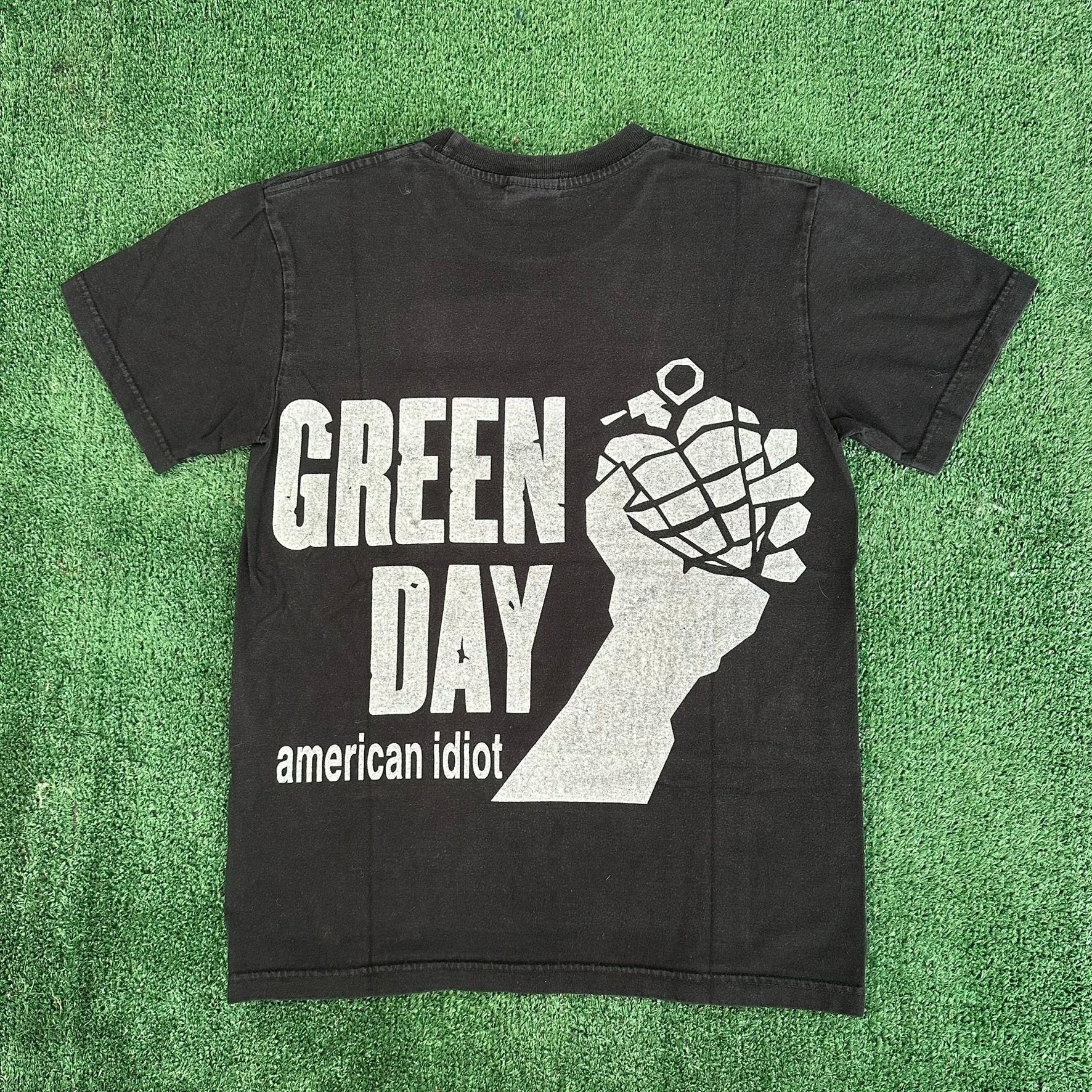 Band Tees Vintage Y2K Green Day T-Shirt American Idiot Punk Band Tee Size US M / EU 48-50 / 2 - 6 Thumbnail