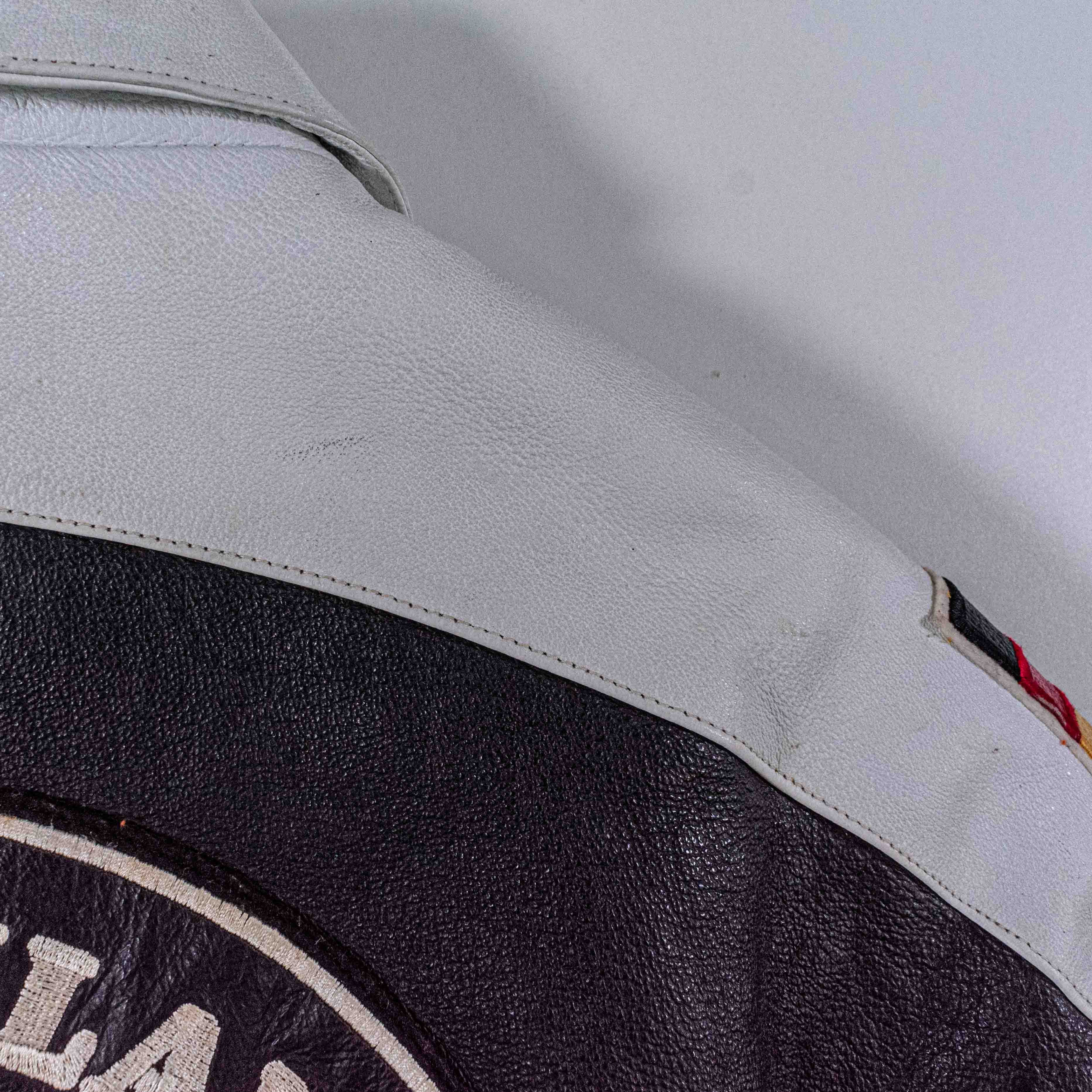 Excelled Excelled Germany Leather Bomber Jacket 90s World Cup Size US M / EU 48-50 / 2 - 16 Thumbnail
