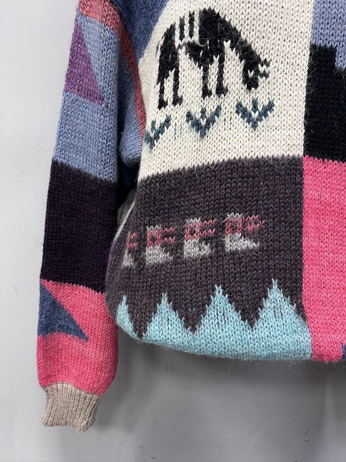 Lacoste Lacoste style JPG Wool Patchwork Knit Sweater Knitted y2k Size US L / EU 52-54 / 3 - 4 Thumbnail