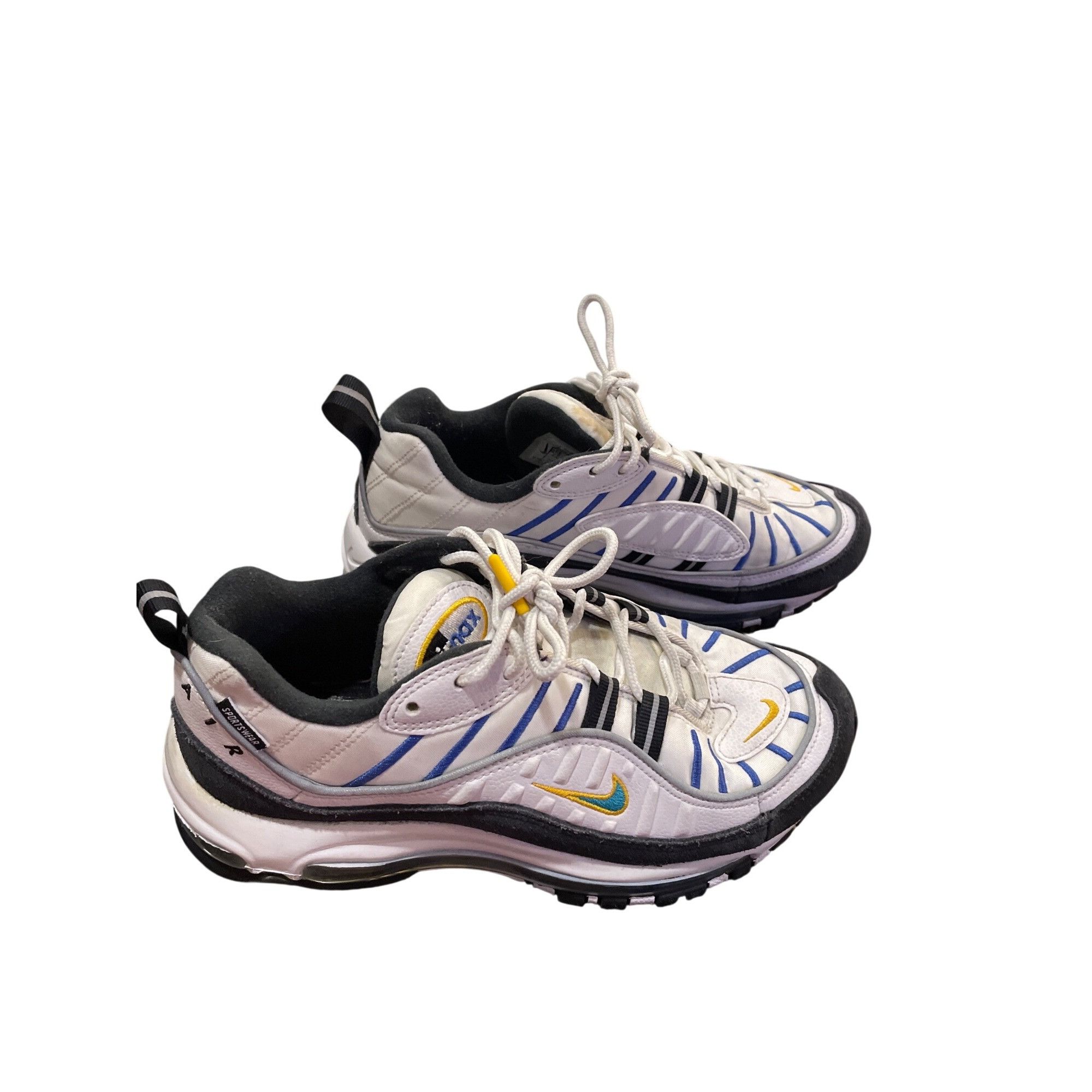 Nike Nike Air max 98 CI901-12 wms premium white teal sneakers sz Size US 6.5 / IT 36.5 - 16 Thumbnail