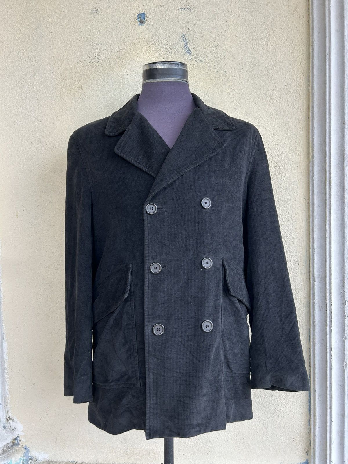 Saint Laurent Paris Saint Laurent Jeans Double Breasted Jacket Size US S / EU 44-46 / 1 - 3 Thumbnail