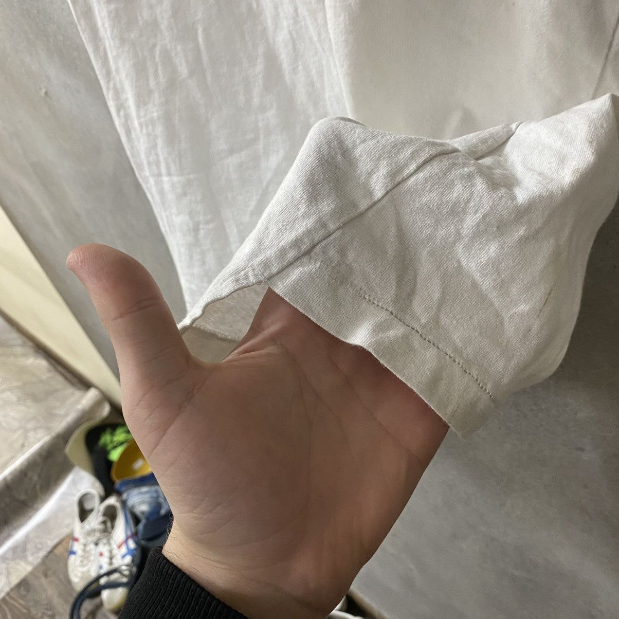 Off-White Off White Temperature T-Shirt White Big Logo Size US M / EU 48-50 / 2 - 11 Thumbnail
