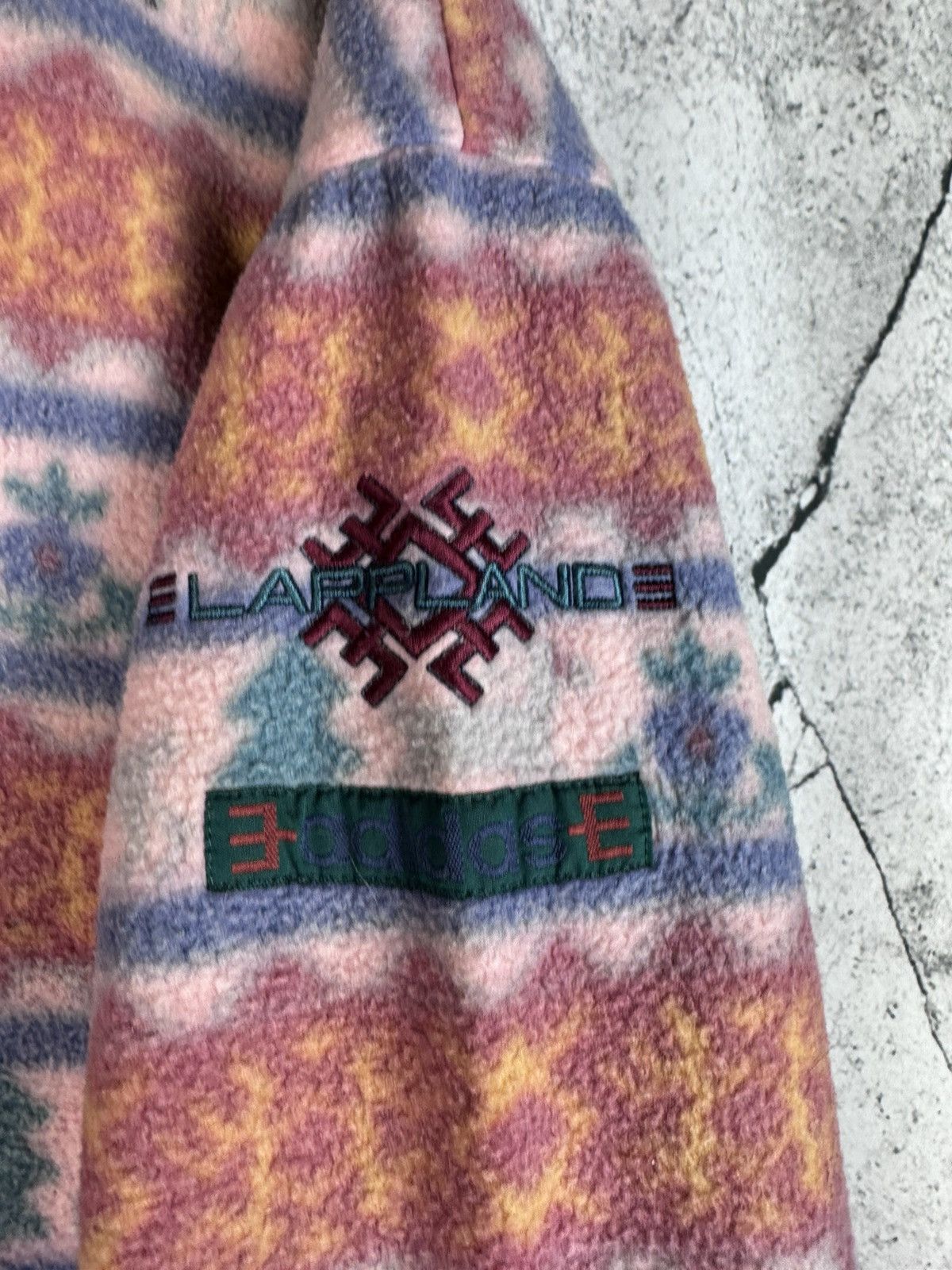 Adidas Vtg Adidas Fleece Snow print winter vintage 90s 80s Size M / US 6-8 / IT 42-44 - 5 Thumbnail