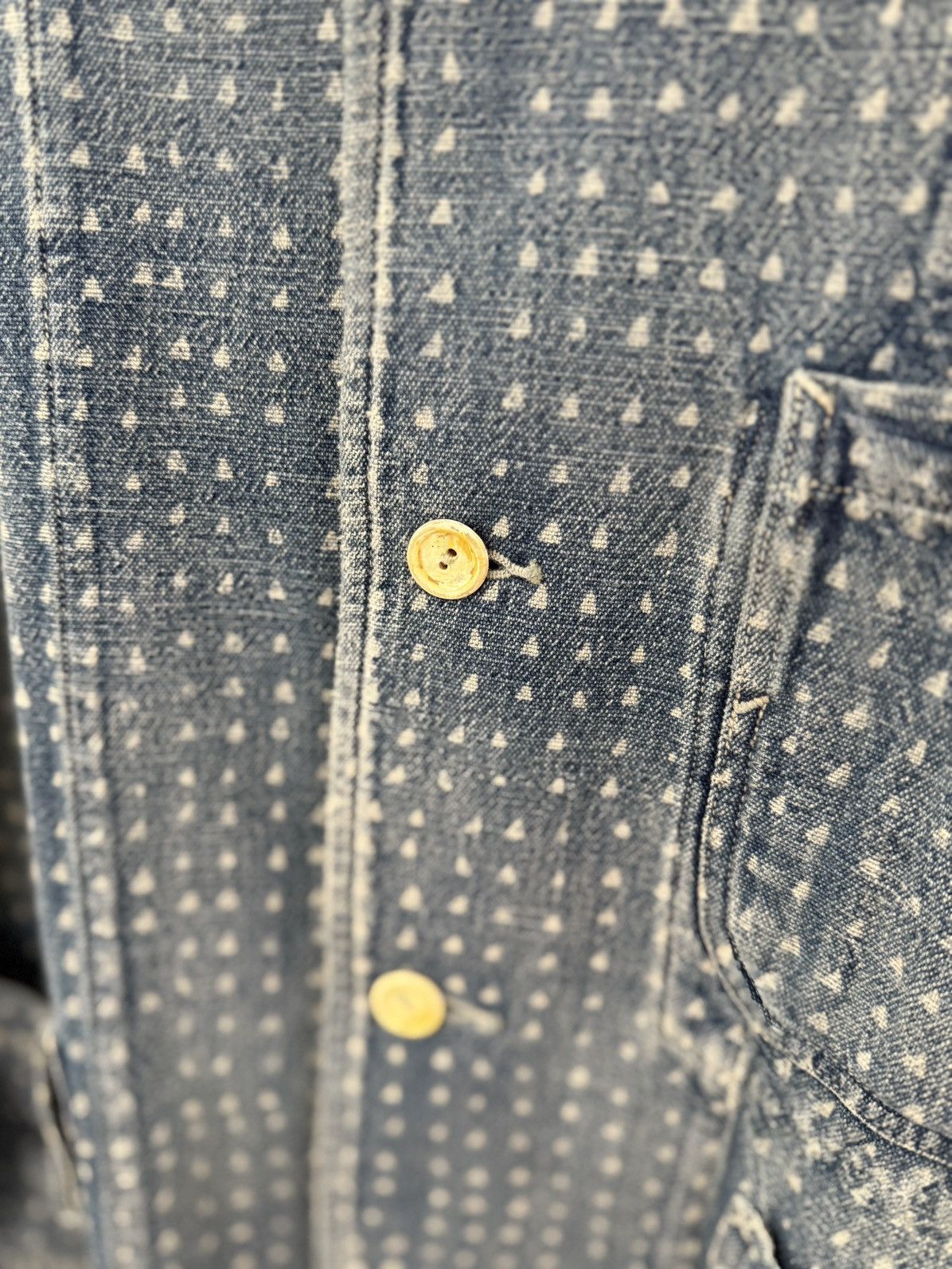 Porter Classic African indigo coverall Size US XL / EU 56 / 4 - 5 Thumbnail