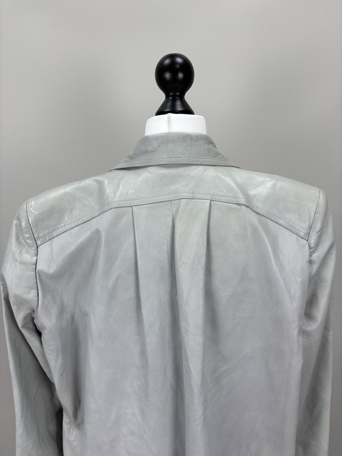 Valentino Womens vintage leather coat jacket Mario Valentino Size L/XL Size L / US 10 / IT 46 - 10 Thumbnail
