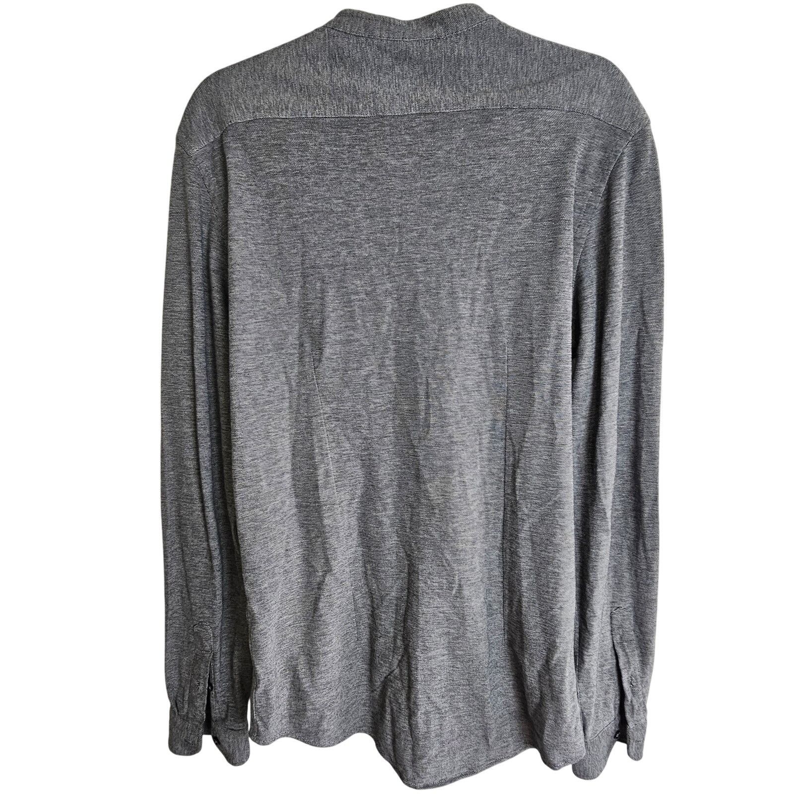 Zara Zara Mens Button Shirt Casual Grunge Skater Size M Gray Slim Size US M / EU 48-50 / 2 - 8 Thumbnail