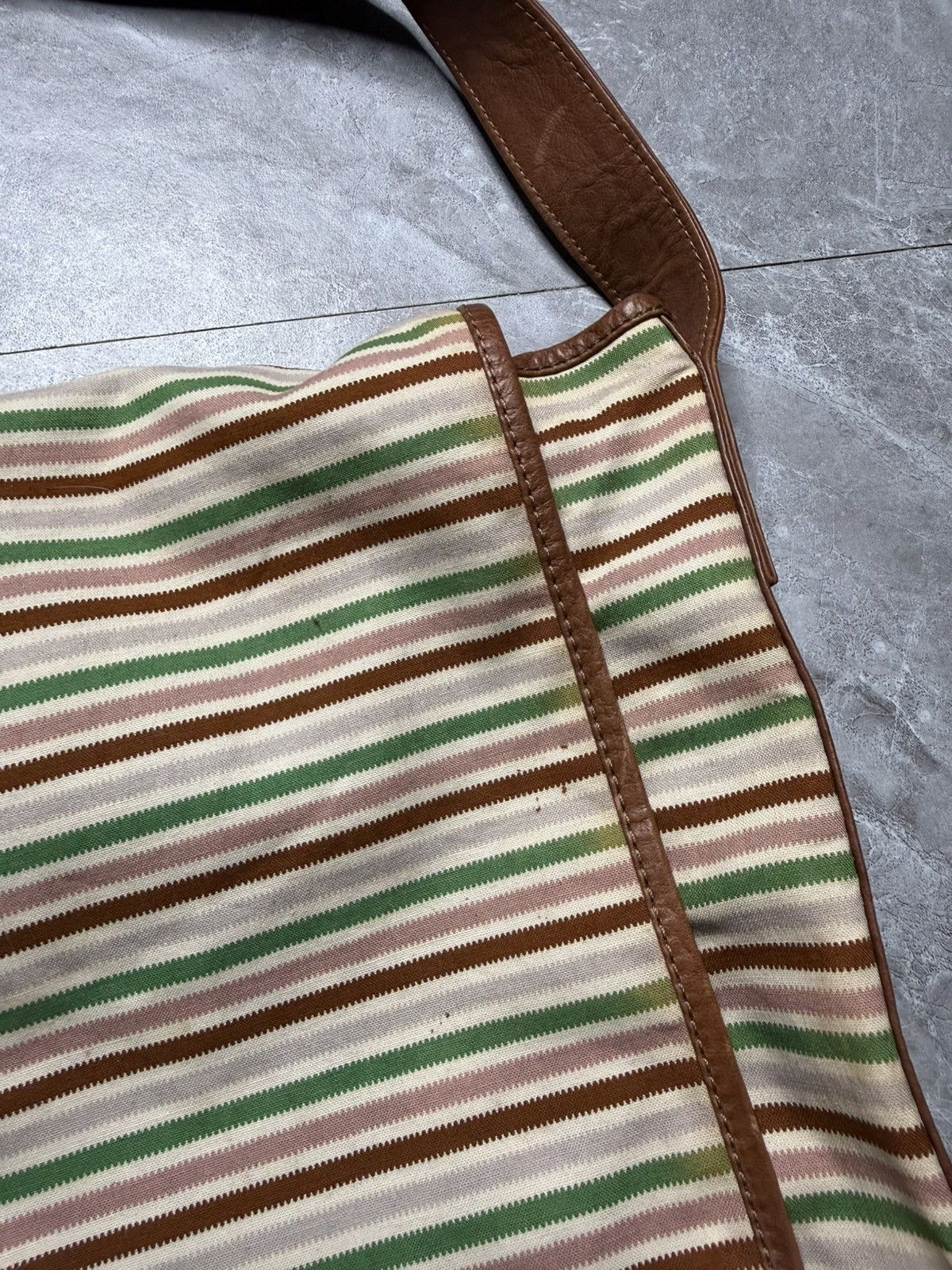 Marni Marni Large Leather Trimmed Messenger Crossbody Bag Size ONE SIZE - 3 Thumbnail