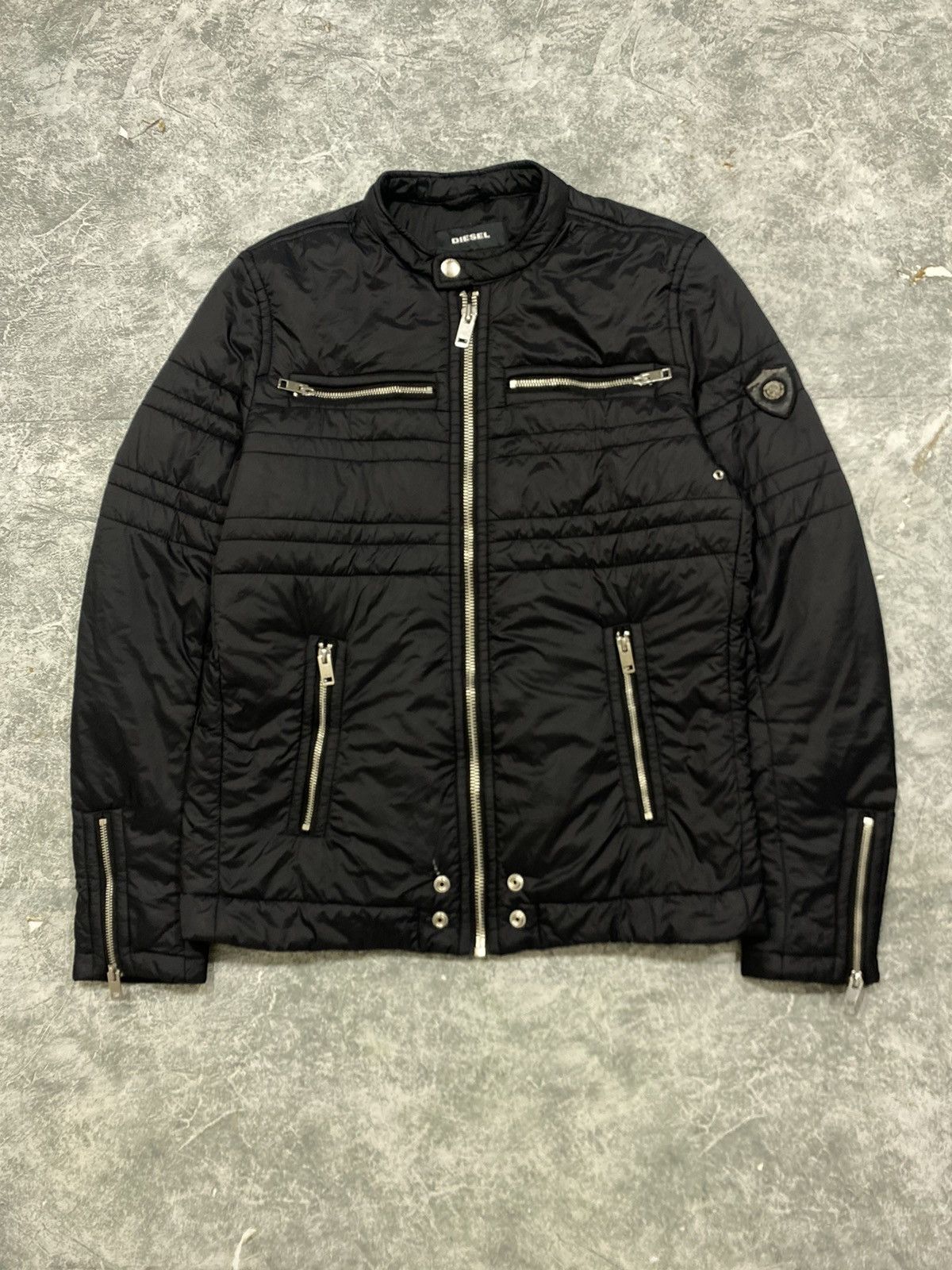 Diesel Y2k Diesel Bikers Jacket Size US L / EU 52-54 / 3 - 2 Thumbnail
