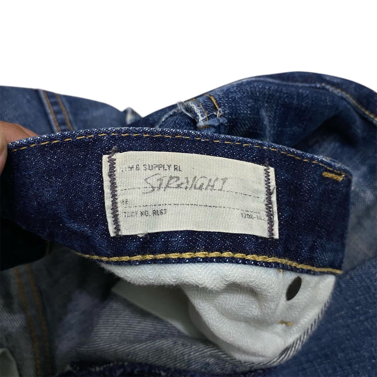 RRL Ralph Lauren Ralph Lauren Distressed Denim Pant Size US 30 / EU 46 - 13 Thumbnail
