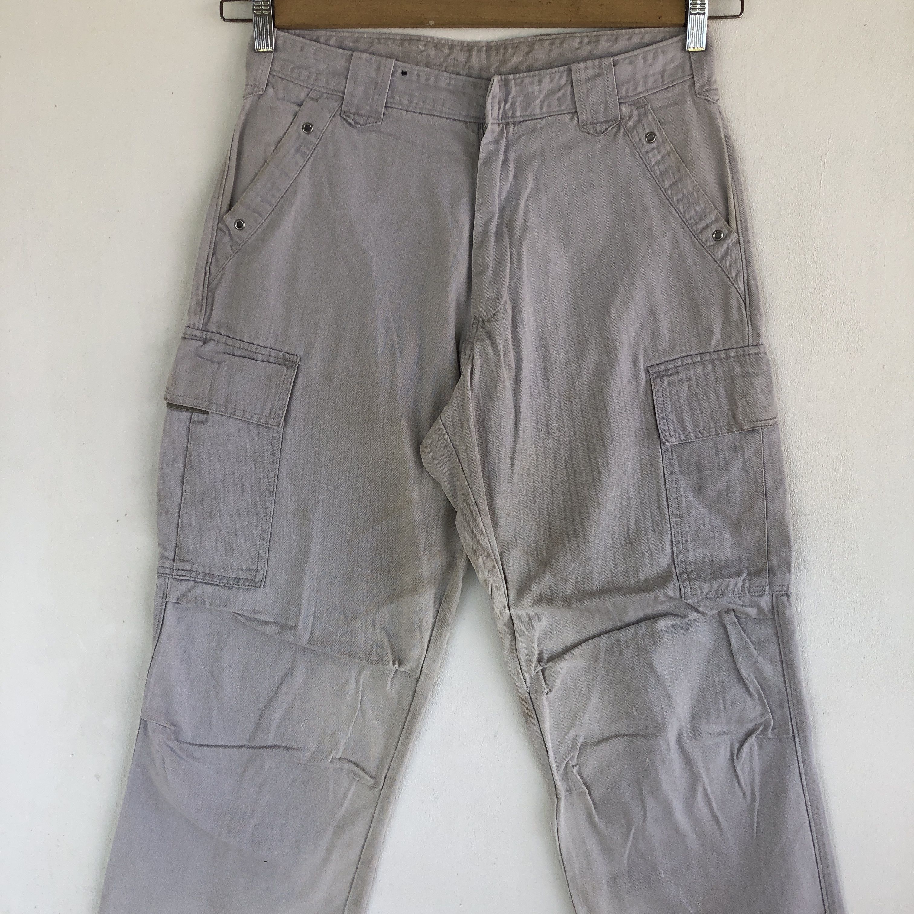 Japanese Brand Vintage Tora Cargo Pants Japanese Workers Fatigue Trousers Size US 30 / EU 46 - 3 Thumbnail