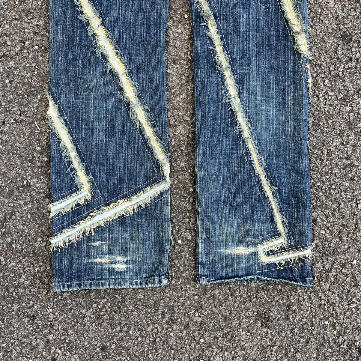 Hysteric Glamour Punk Distressed Kapital Style Denim Grunge Jeans Size US 31 - 9 Thumbnail