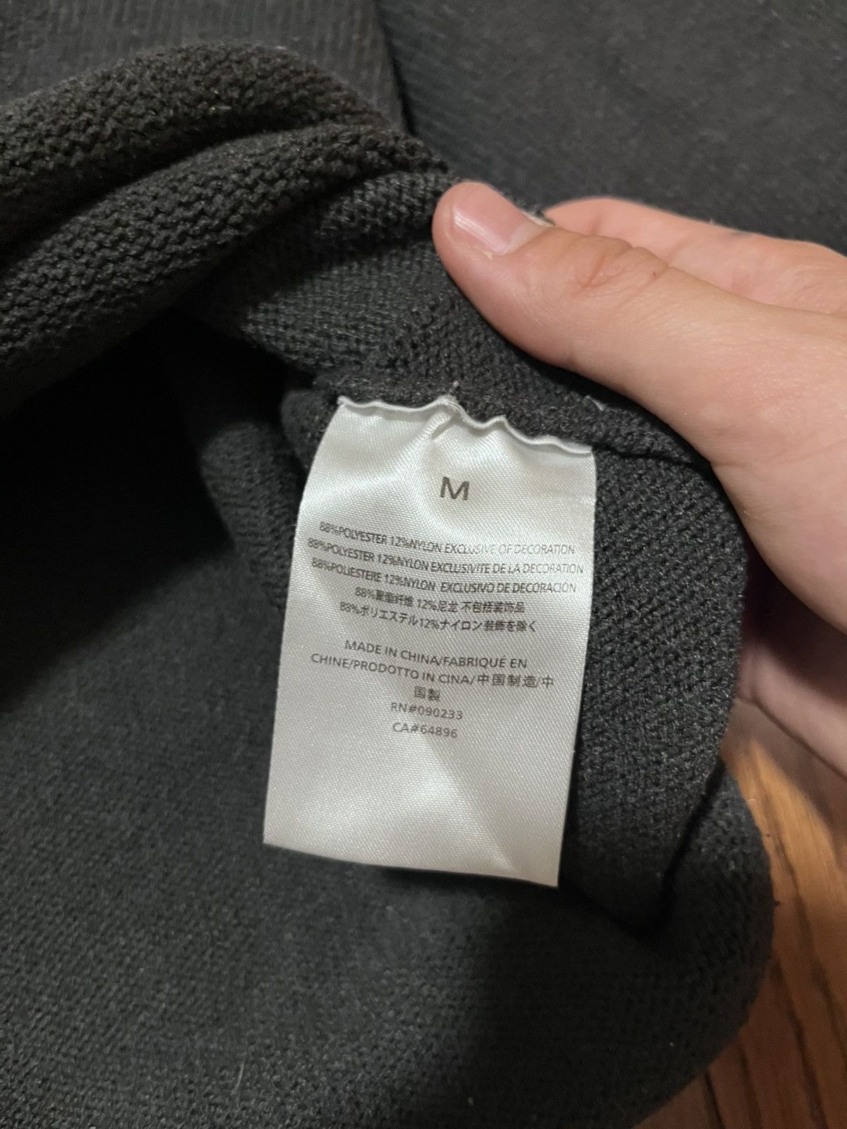Fear of God Fear Of God Essentials 1977 Raw Edge Knit Sweater Boxy Baggy Size US L / EU 52-54 / 3 - 6 Thumbnail