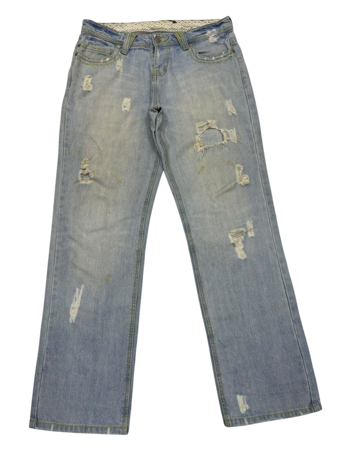 Marni Vintage Marna Jeans Classic Baggy Jeans Distressed Denim Size US 32 / EU 48 - 3 Thumbnail